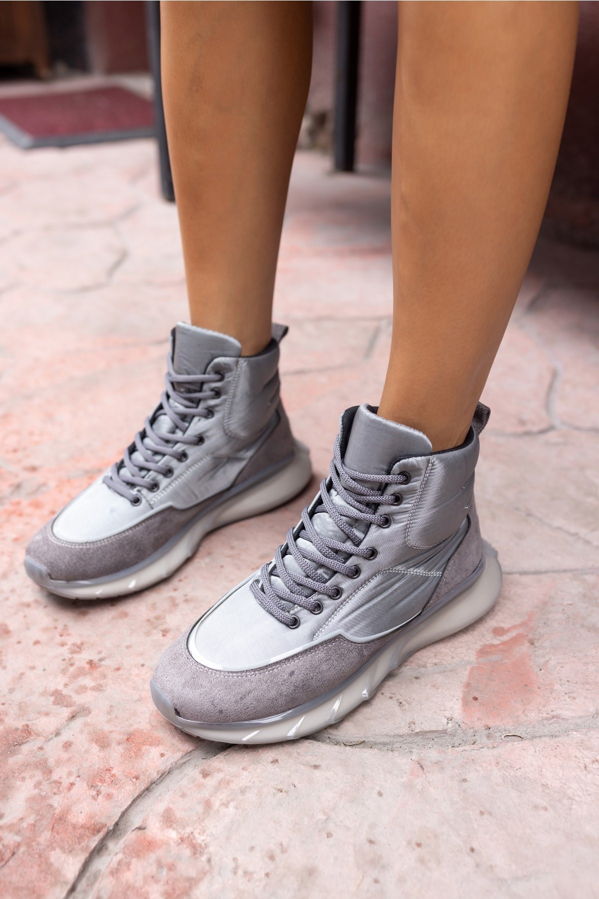 Francis Kadin Gri Sneaker