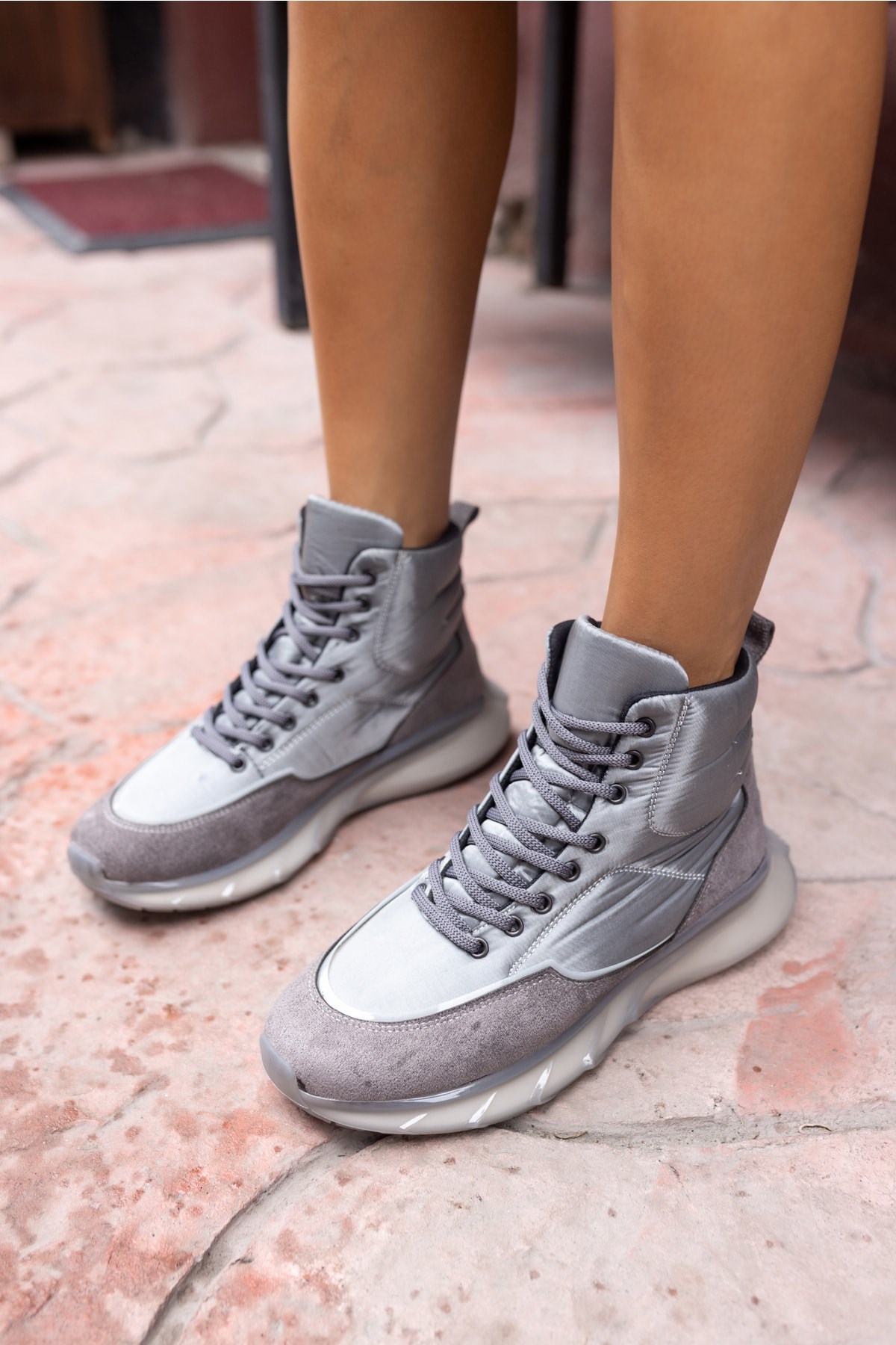 Francis Kadin Gri Sneaker