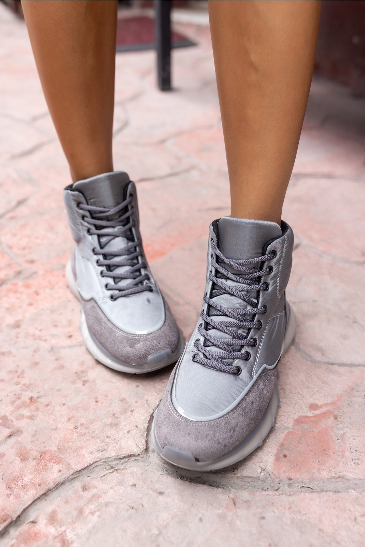 Francis Kadin Gri Sneaker