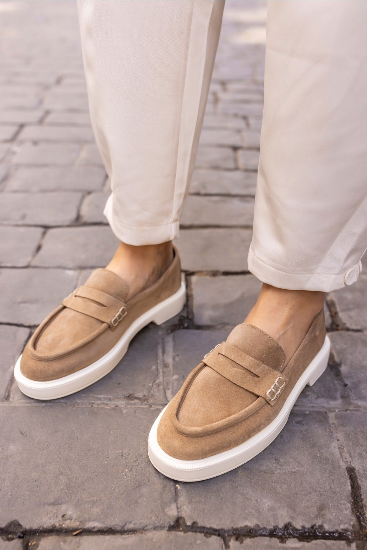 Dream Kadın Desert Taba Eva Taban Loafer Ayakkabi