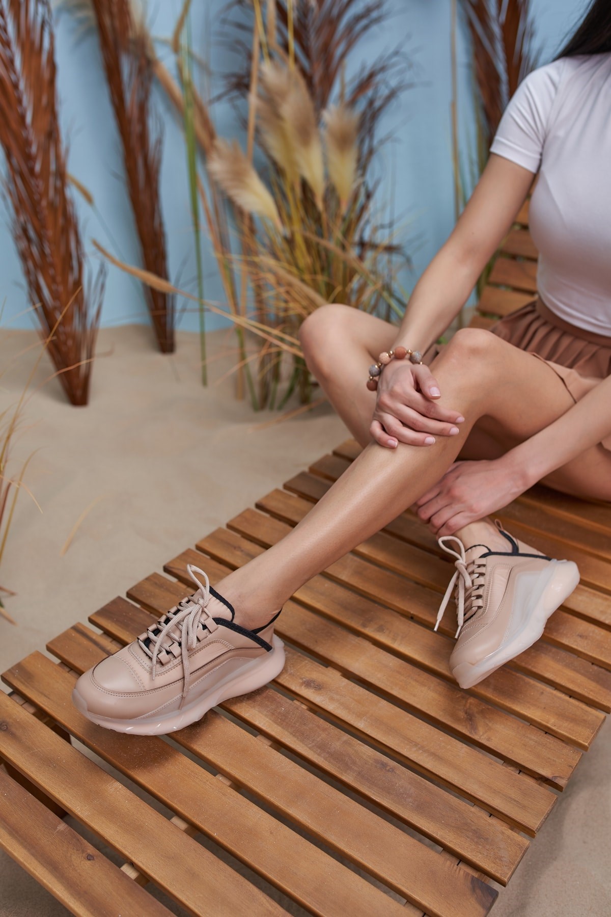 Marla Kadın Nude Airtaban Detay Sneakers