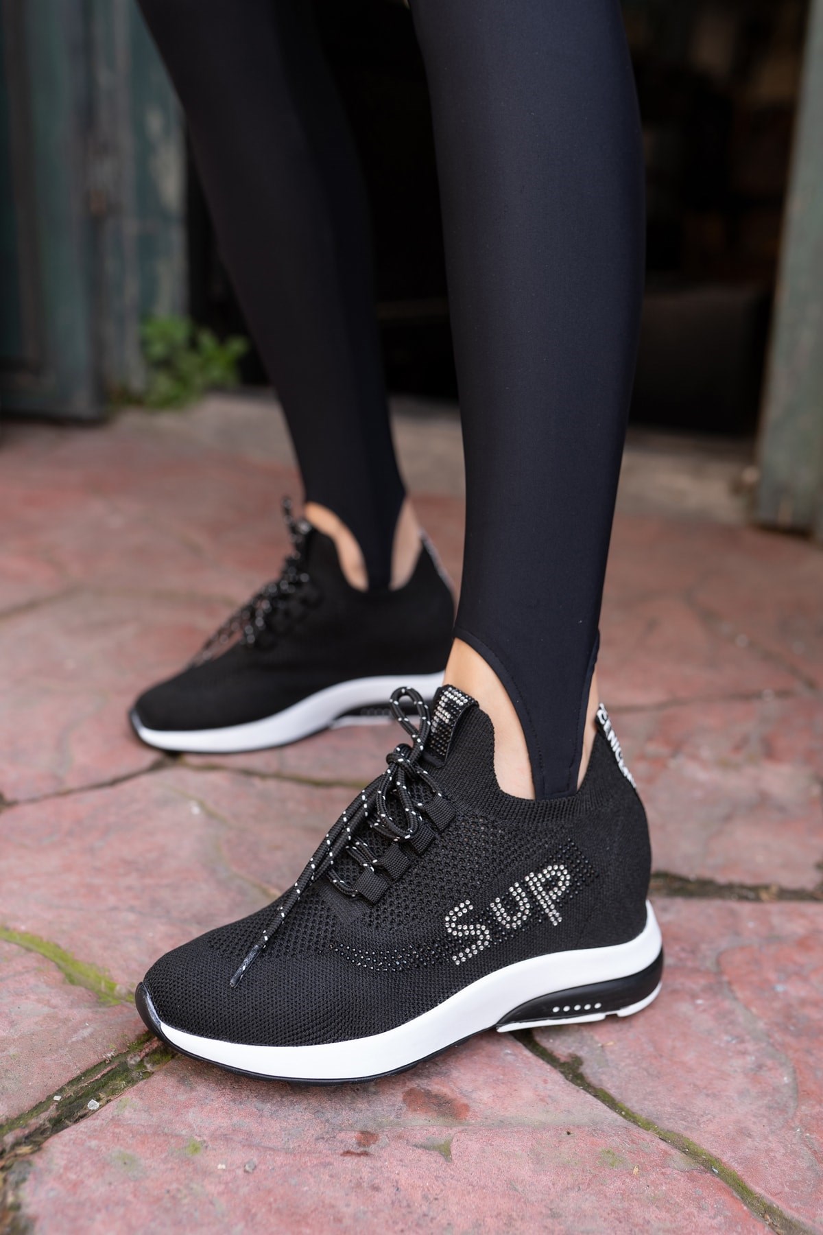 Lovisa Kadin Siyah Trıko Sneakers