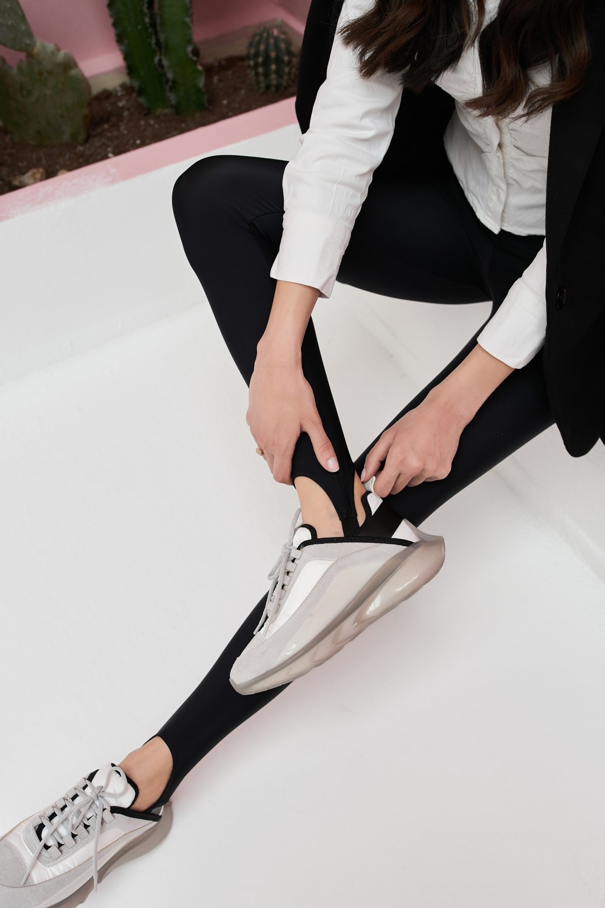 Marla Kadın Gri Suet Airtaban Detay Sneakers