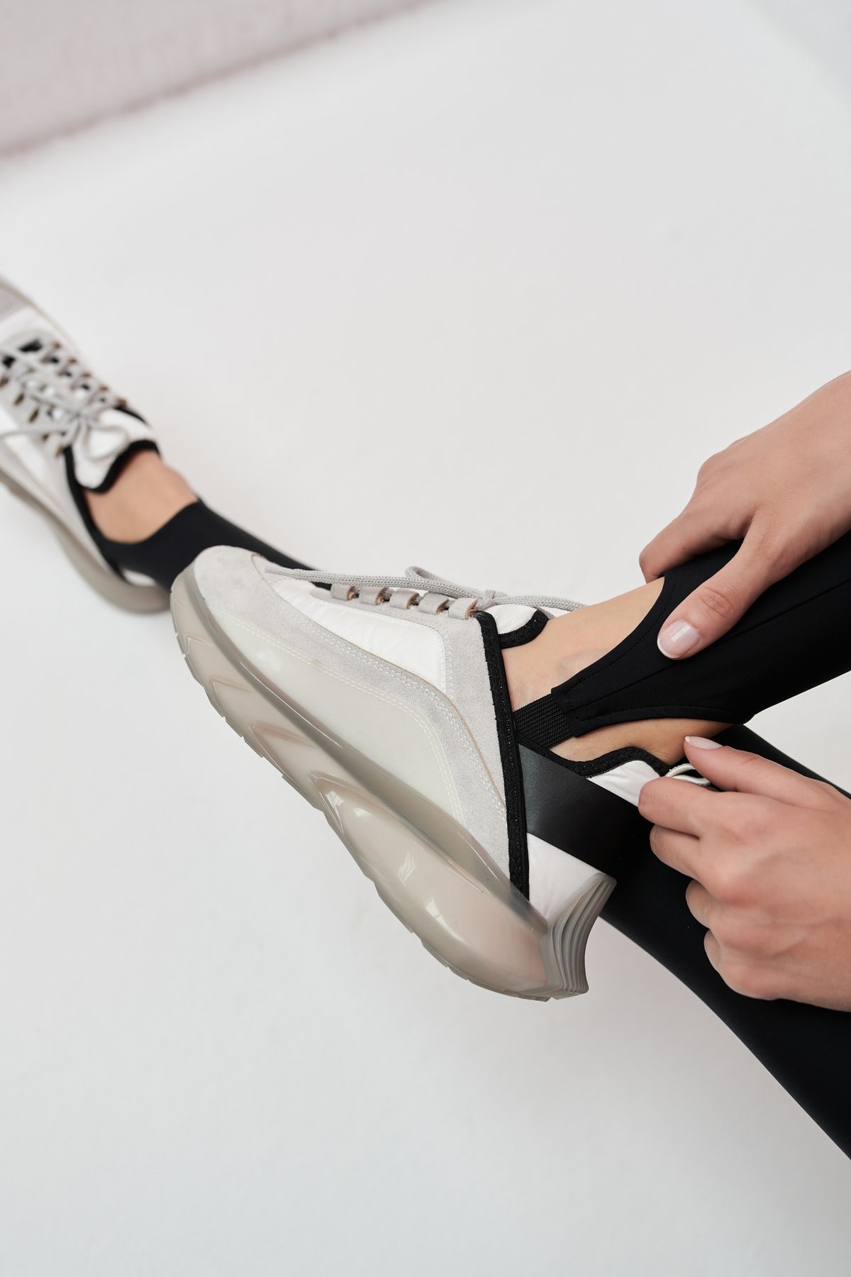 Marla Kadın Gri Suet Airtaban Detay Sneakers