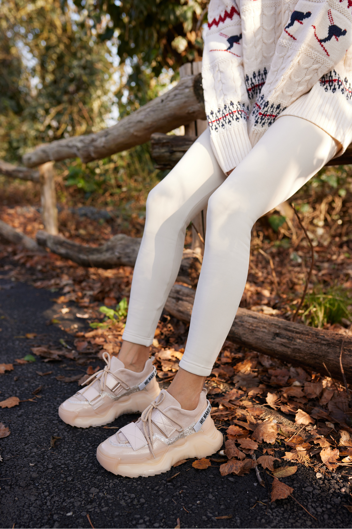 CİRTTA KADIN BEJ CIRTLI SNEAKER