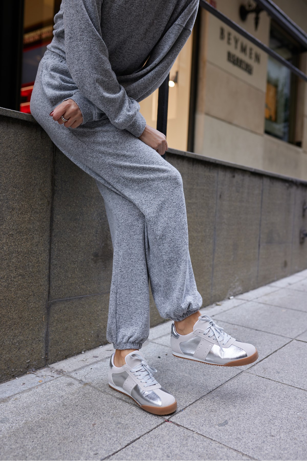 APRİL KADIN GUMUS BAGCIKLI SNEAKER