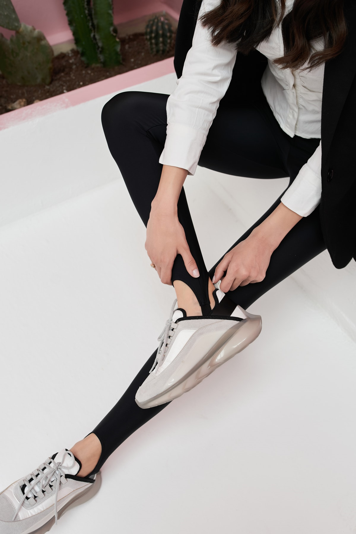 Marla Kadın Gri Suet Airtaban Detay Sneakers
