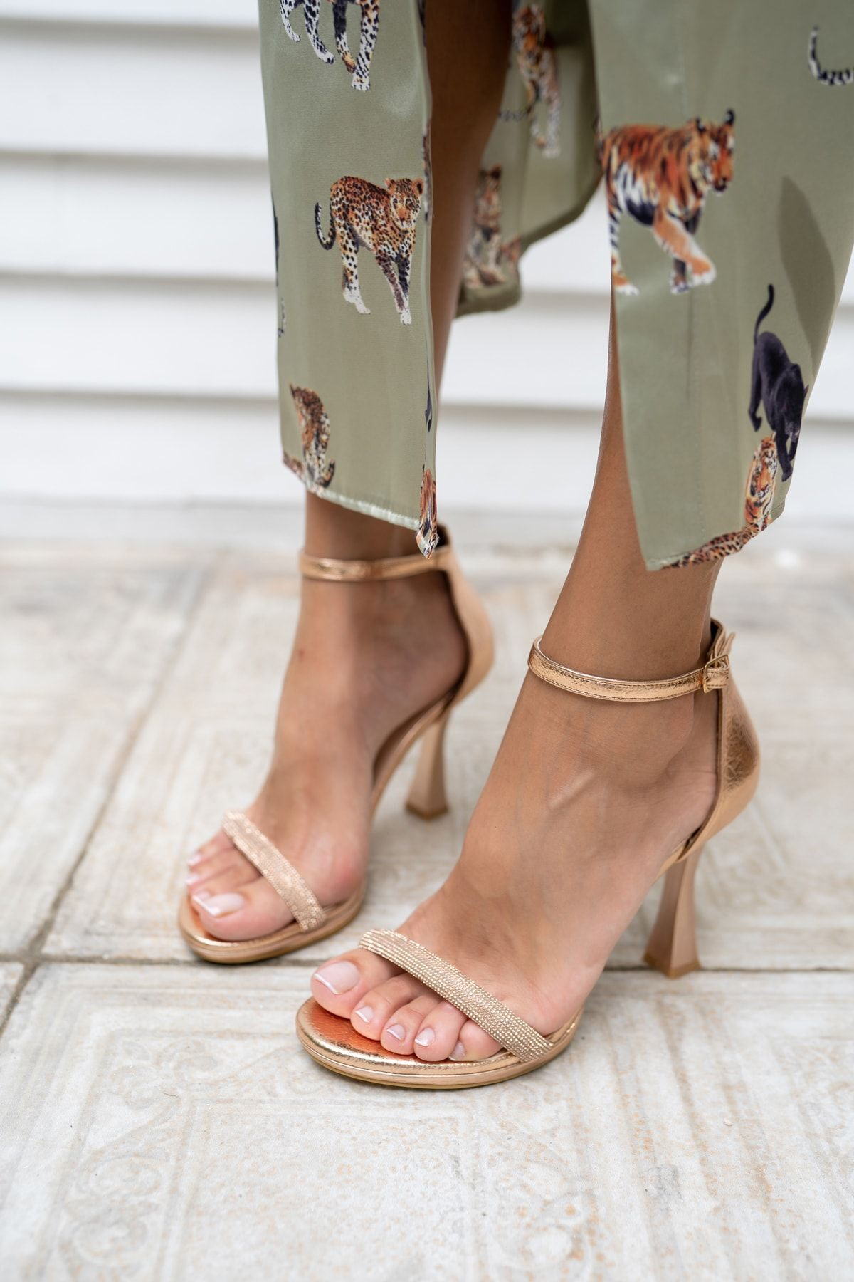 Eliana Kadin Rose Platform Topuklu Abiye Ayakkabi