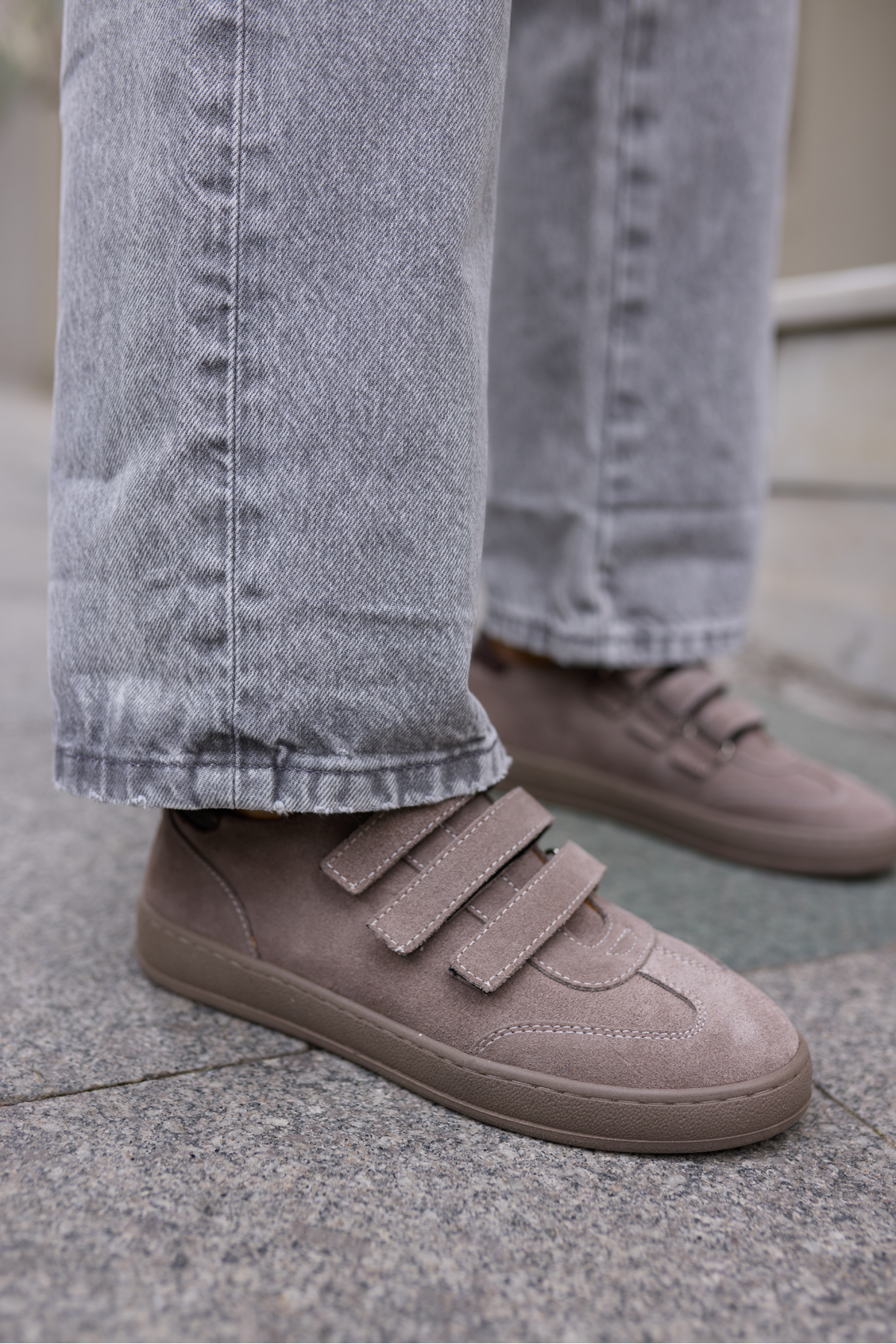 JOLANTA KADN VİZON GERCEK SUET CIRTLI SNEAKER