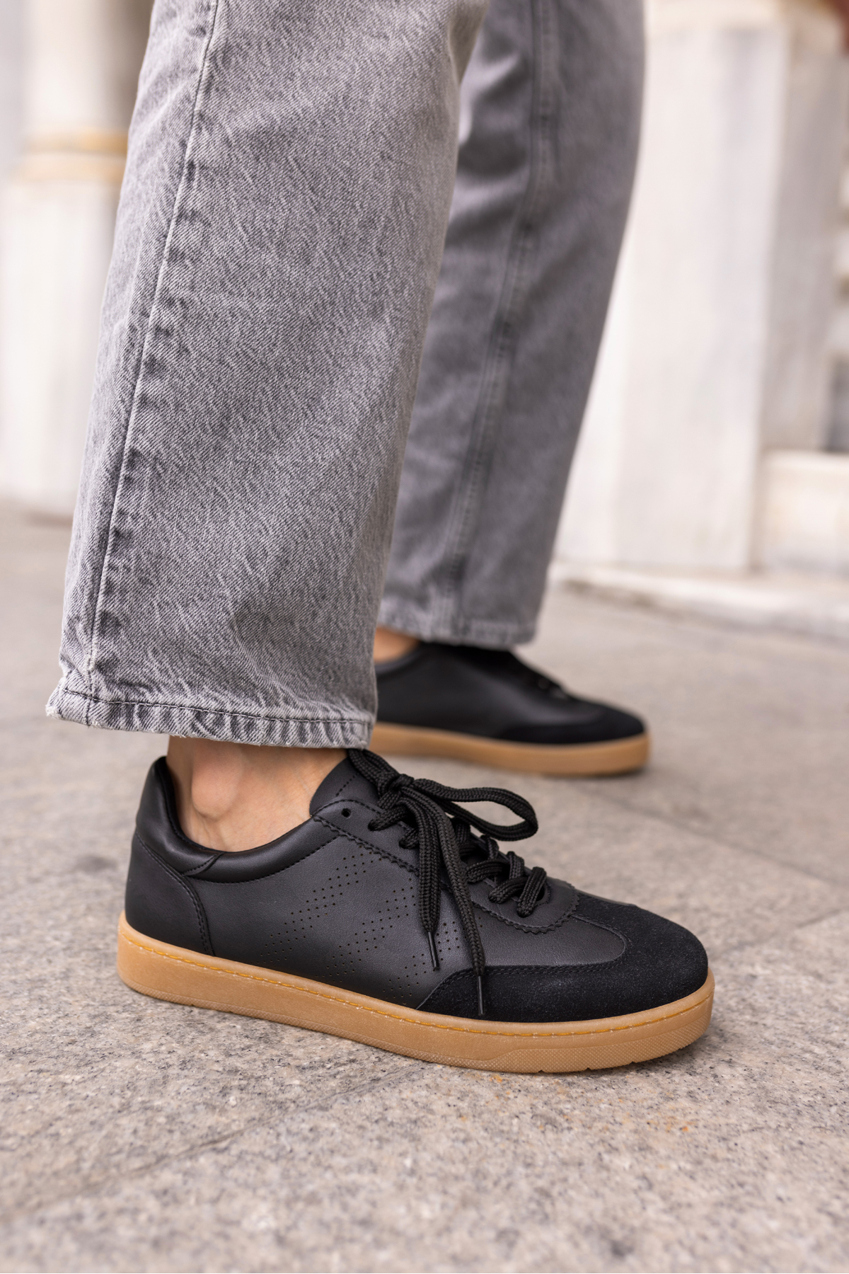 BROKS KADIN GUMUS SAMBA DETAY SNEAKER
