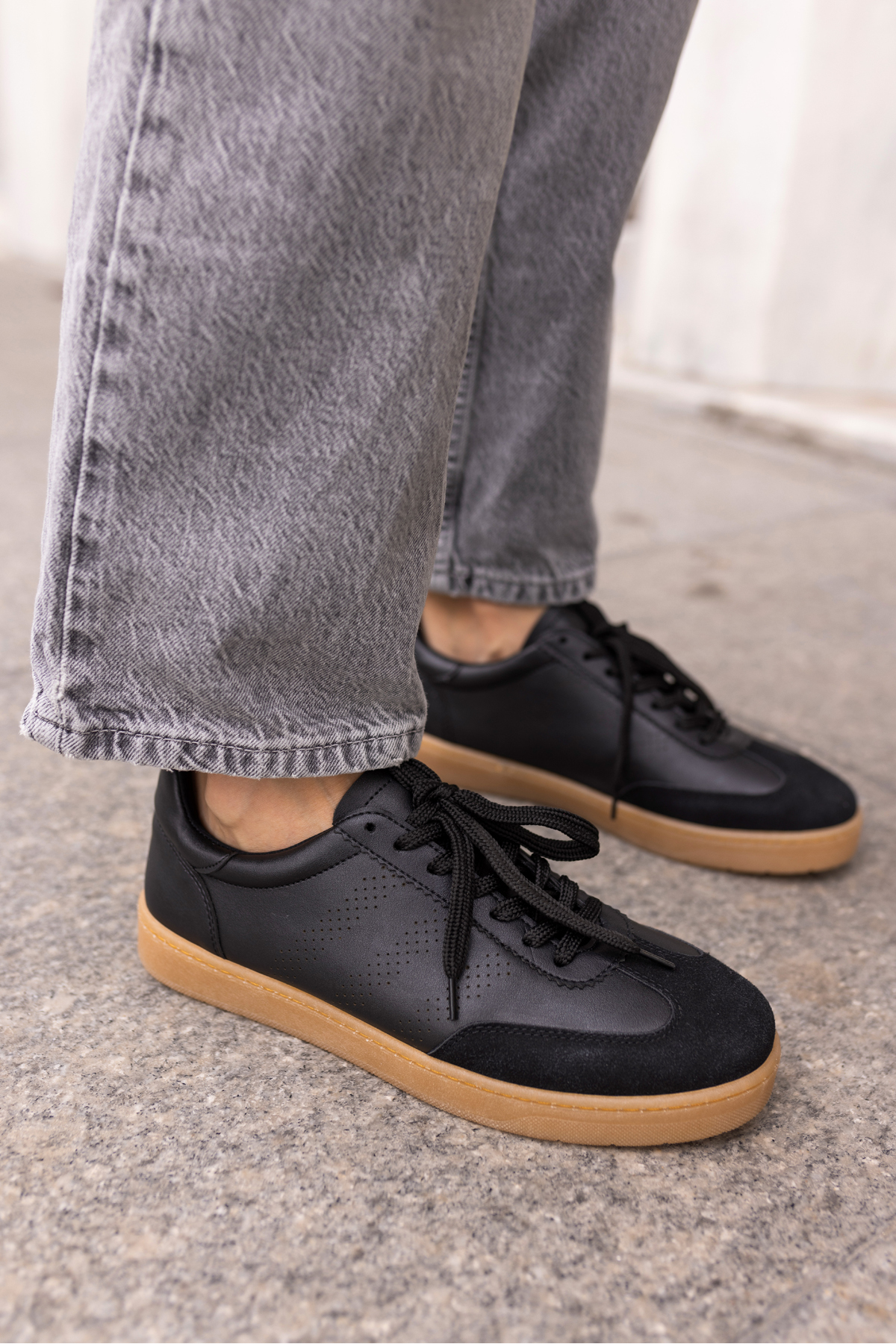 BROKS KADIN GUMUS SAMBA DETAY SNEAKER