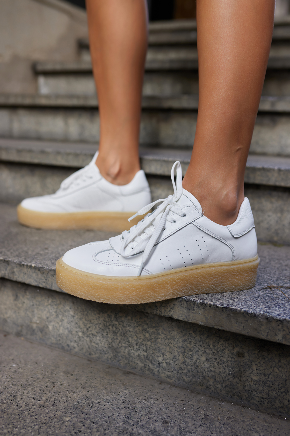 ALİSTAR KADIN LACİVERT GECREK DERİ SUET BAGCIKLİ SNEAKER
