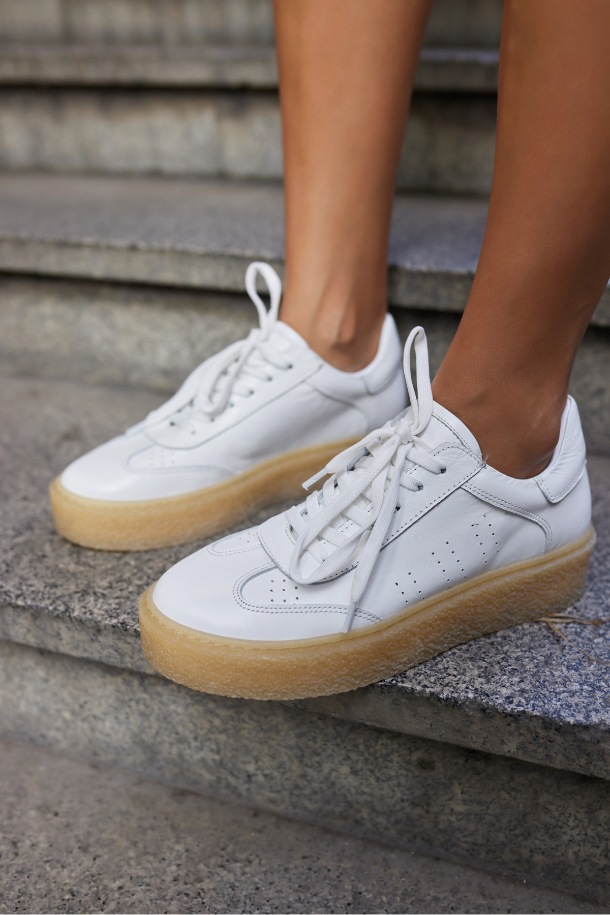 ALİSTAR KADIN LACİVERT GECREK DERİ SUET BAGCIKLİ SNEAKER