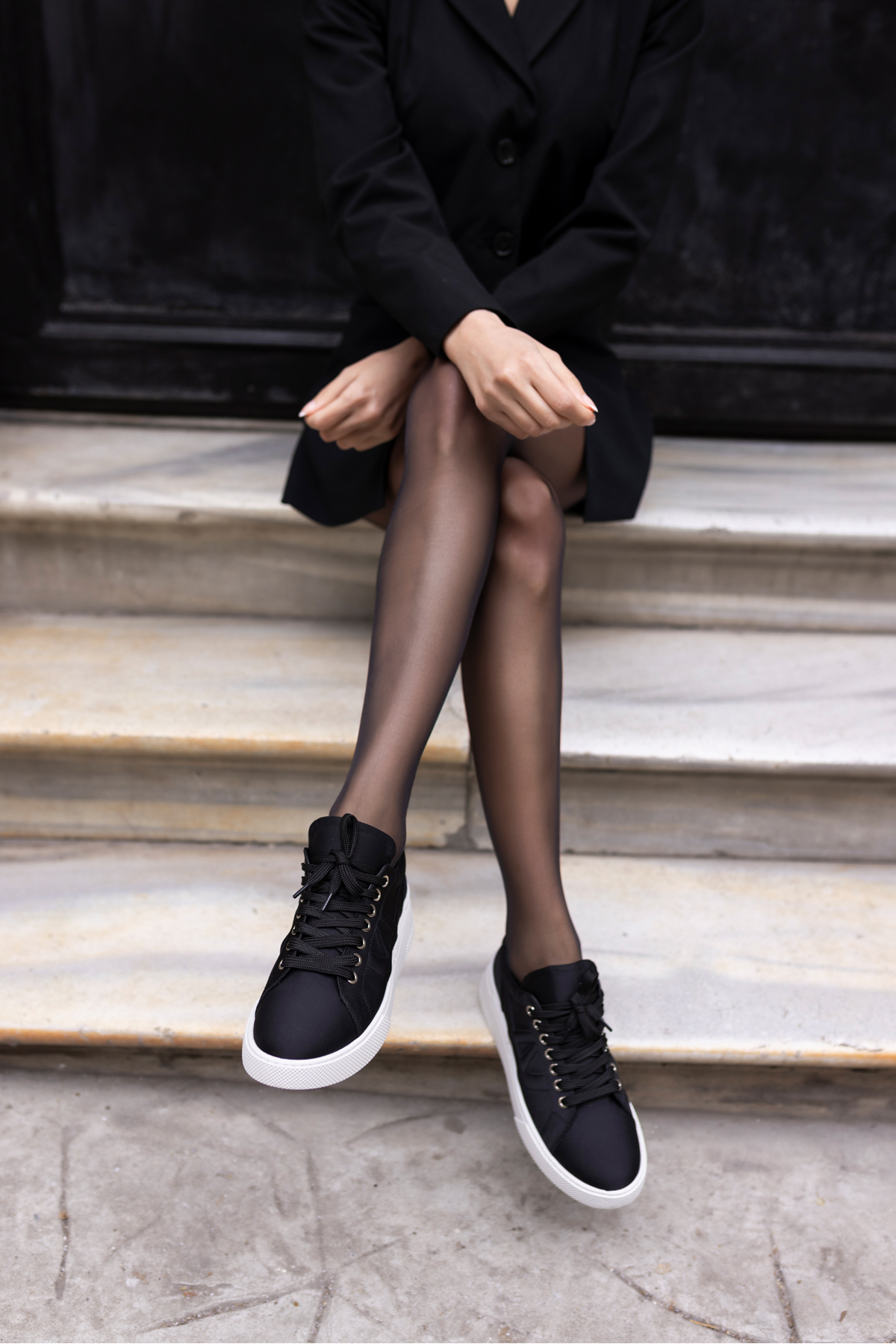 JACİB KADIN GUMUS SATEN SNEAKER