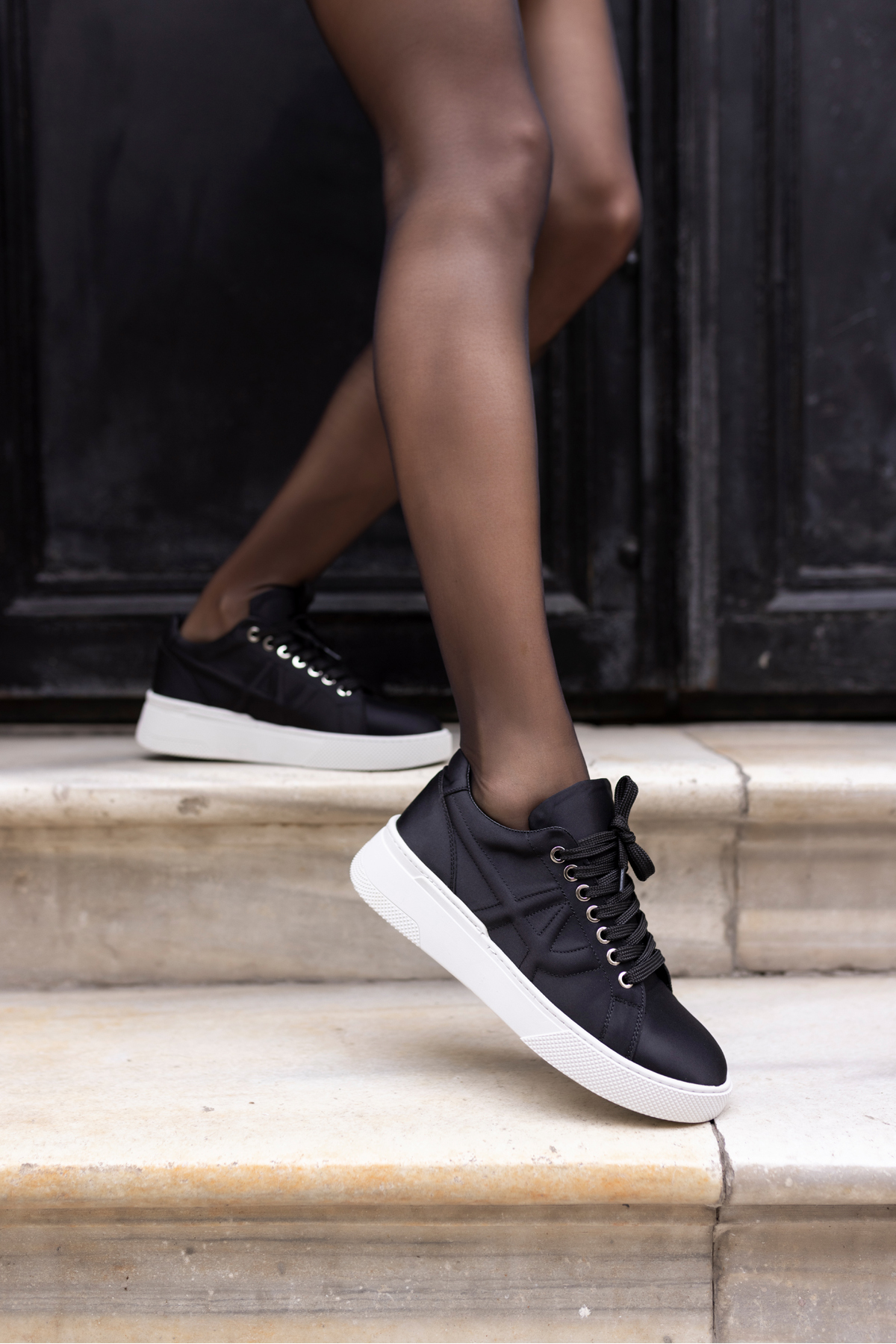 JACİB KADIN GUMUS SATEN SNEAKER