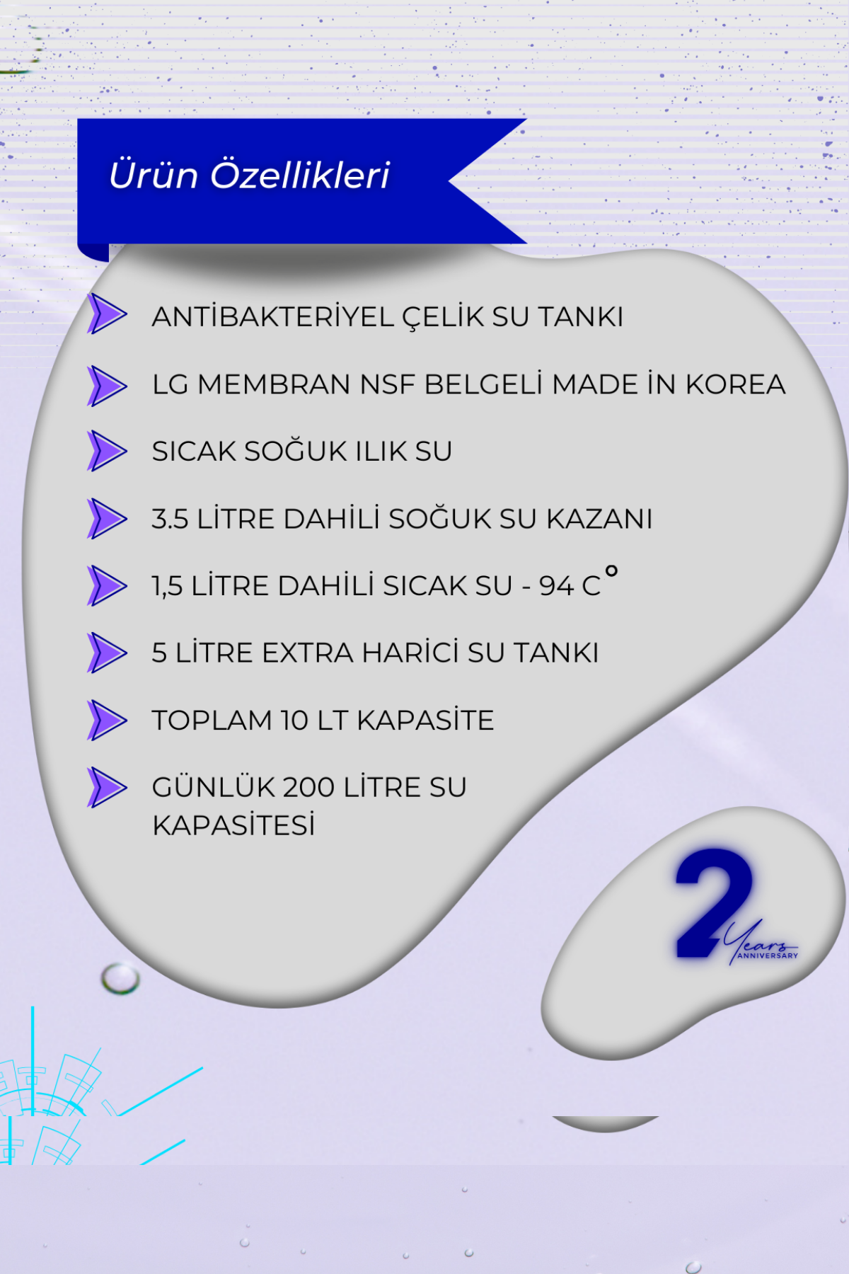 Arıtmalı su sebili 