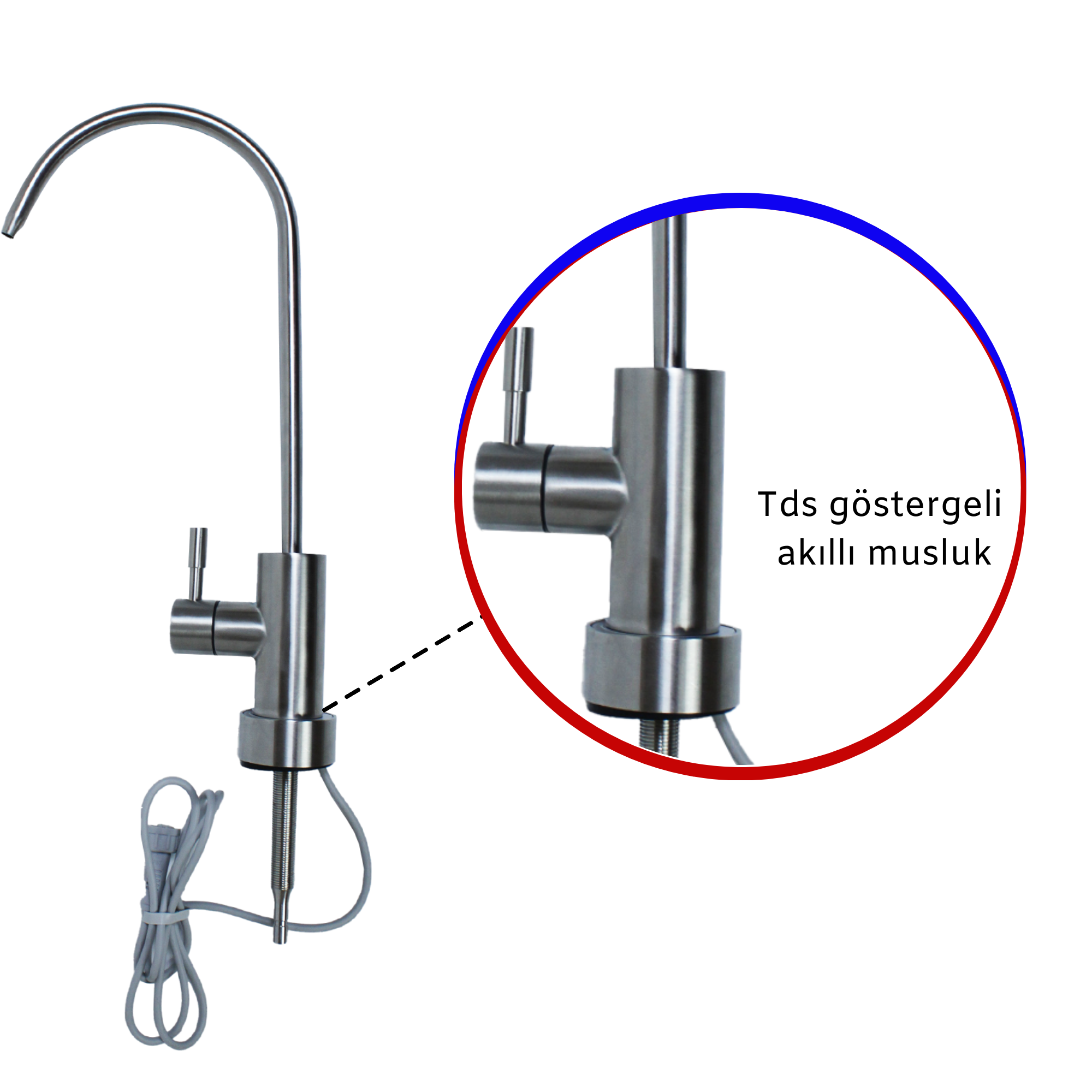 Ro 800 Direk Akış Günlük 2400 Litre Su Arıtım Kapasiteli Su Arıtma Cihazı