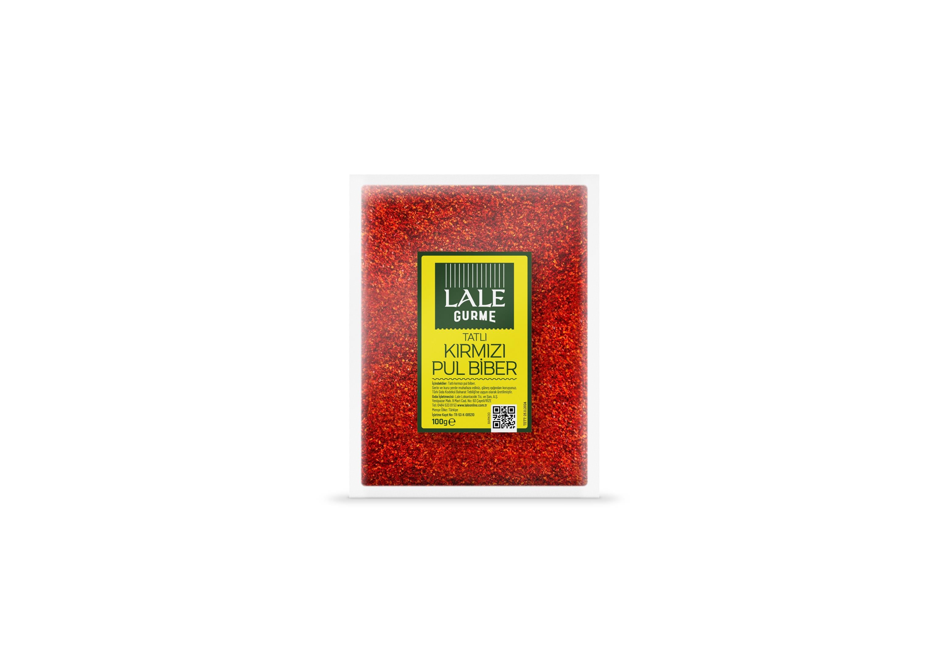 LALE GURME TATLI PUL BİBER (100GR)
