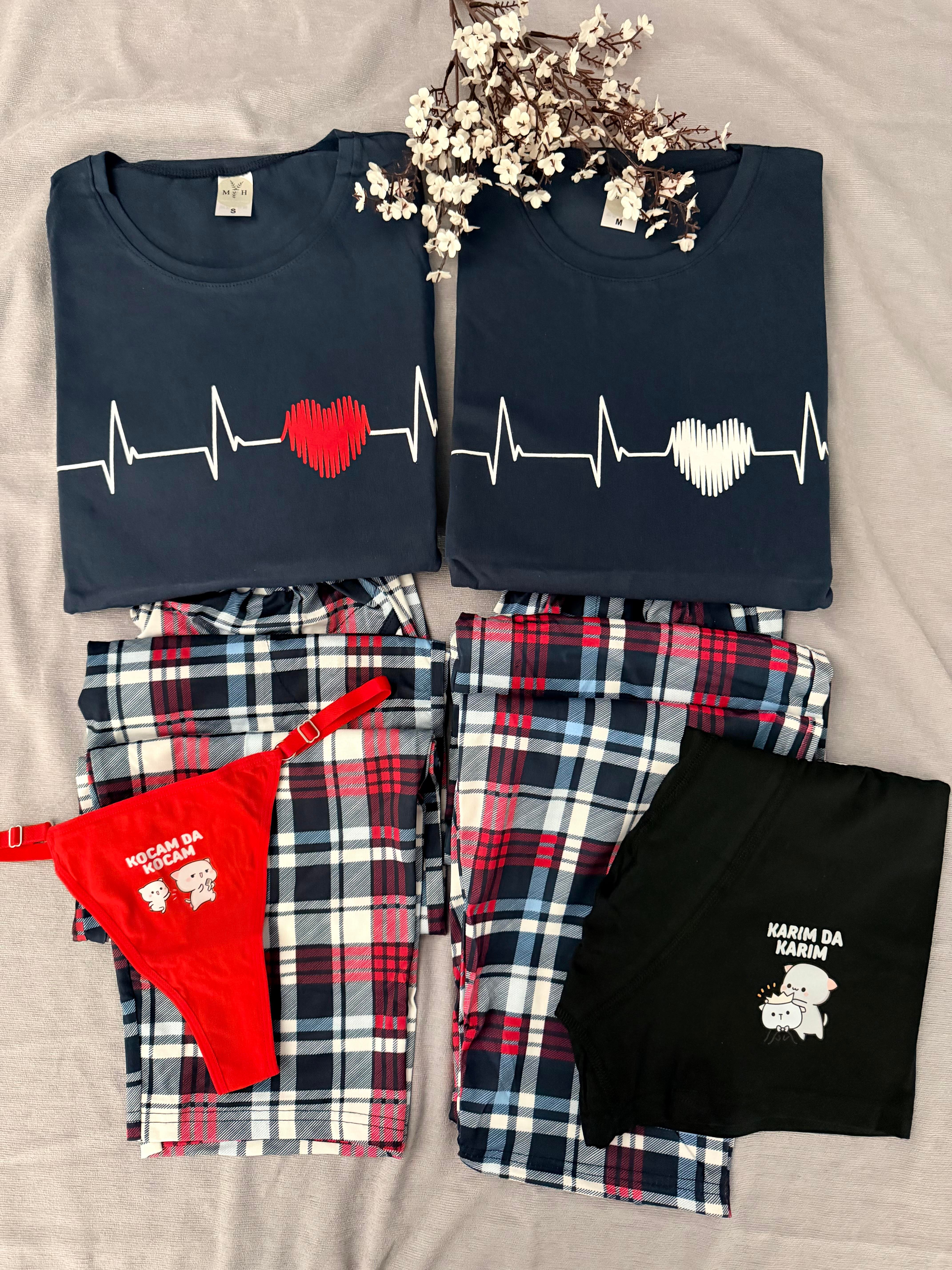 Partnership Set Pijama ve Çamaşır Takım