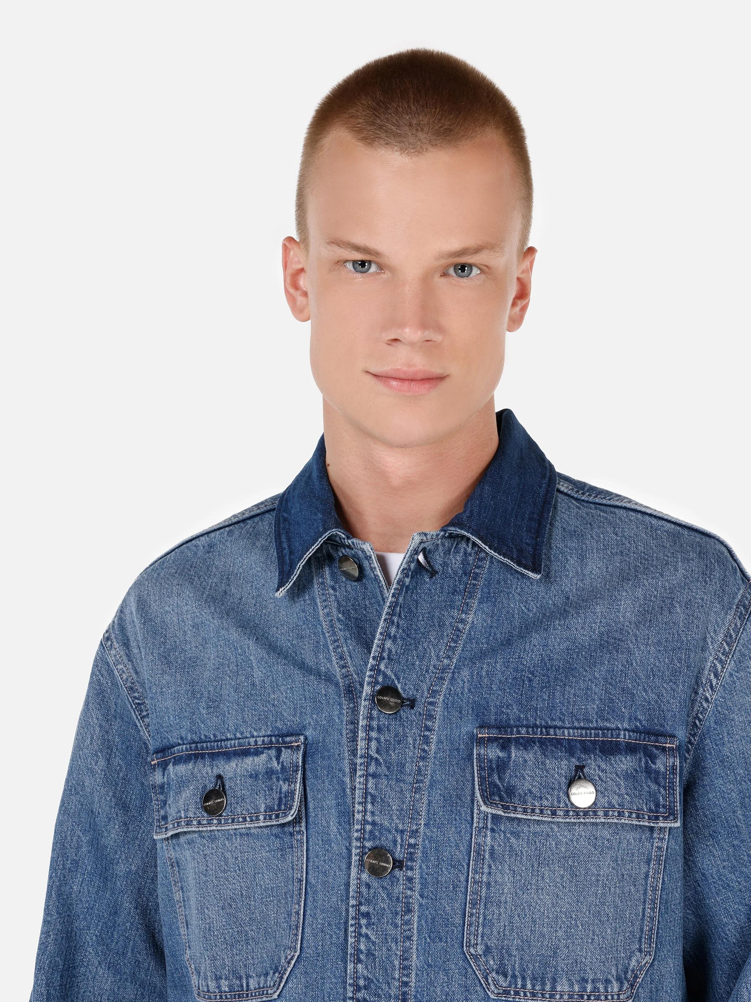 DENIM ERKEK CEKET 104 KABEL Regular Fit