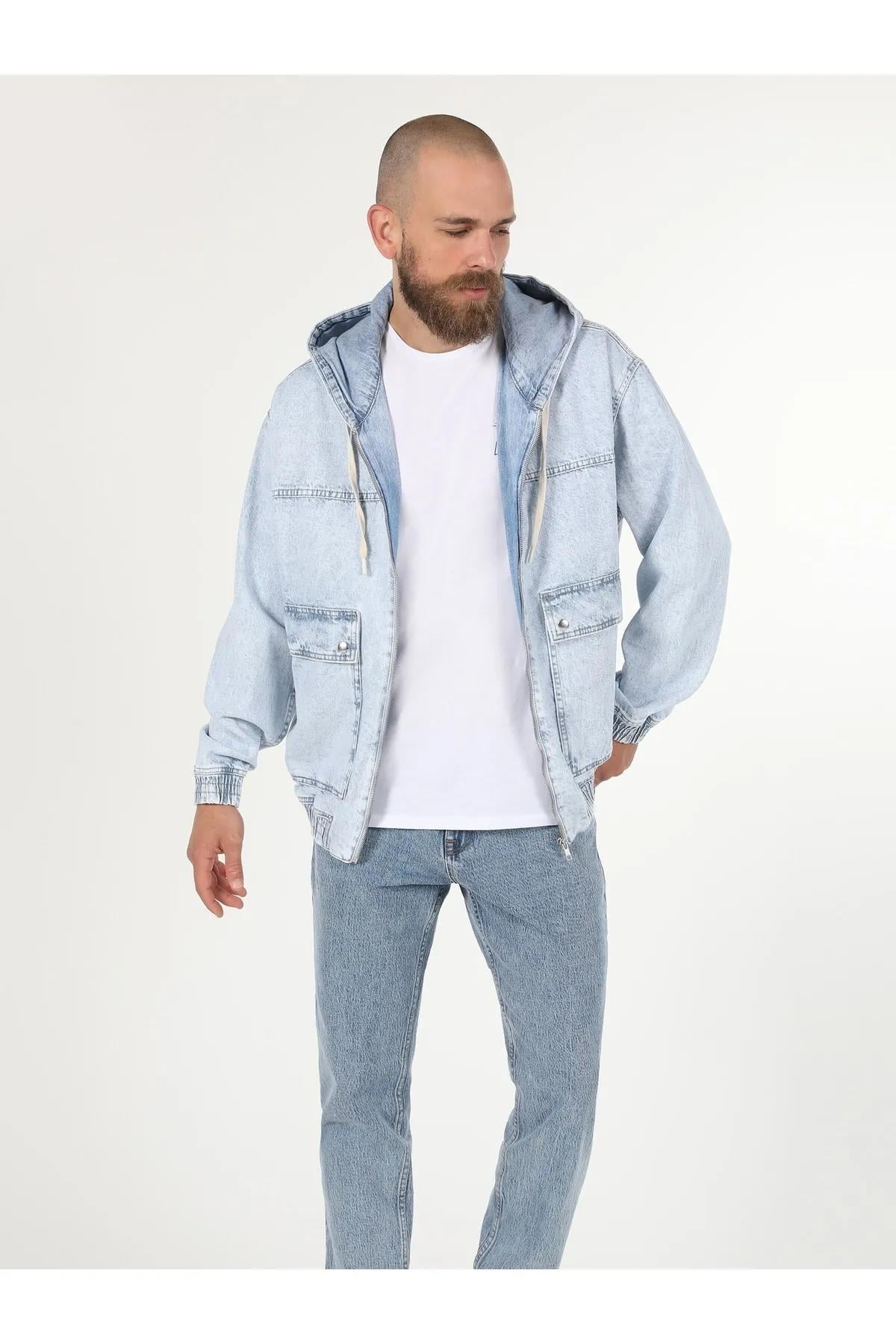 DENIM ERKEK CEKET Oversize Fit