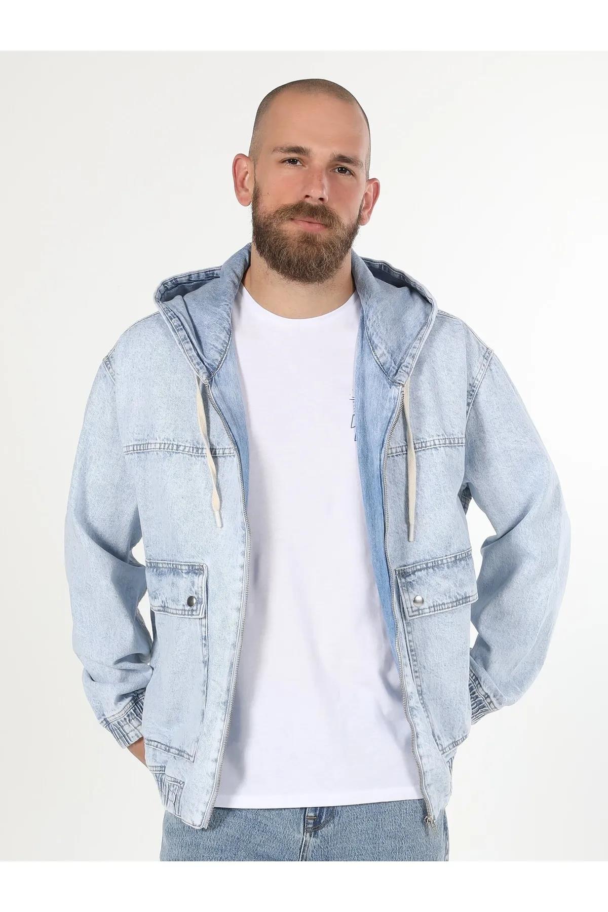 DENIM ERKEK CEKET Oversize Fit