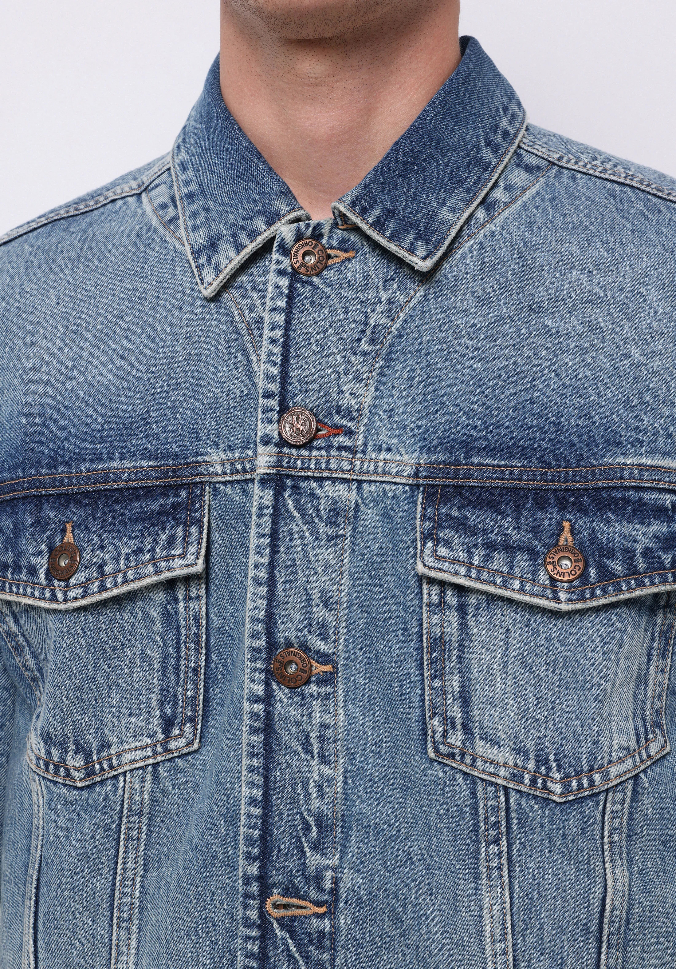DENIM ERKEK CEKET Oversize Fit