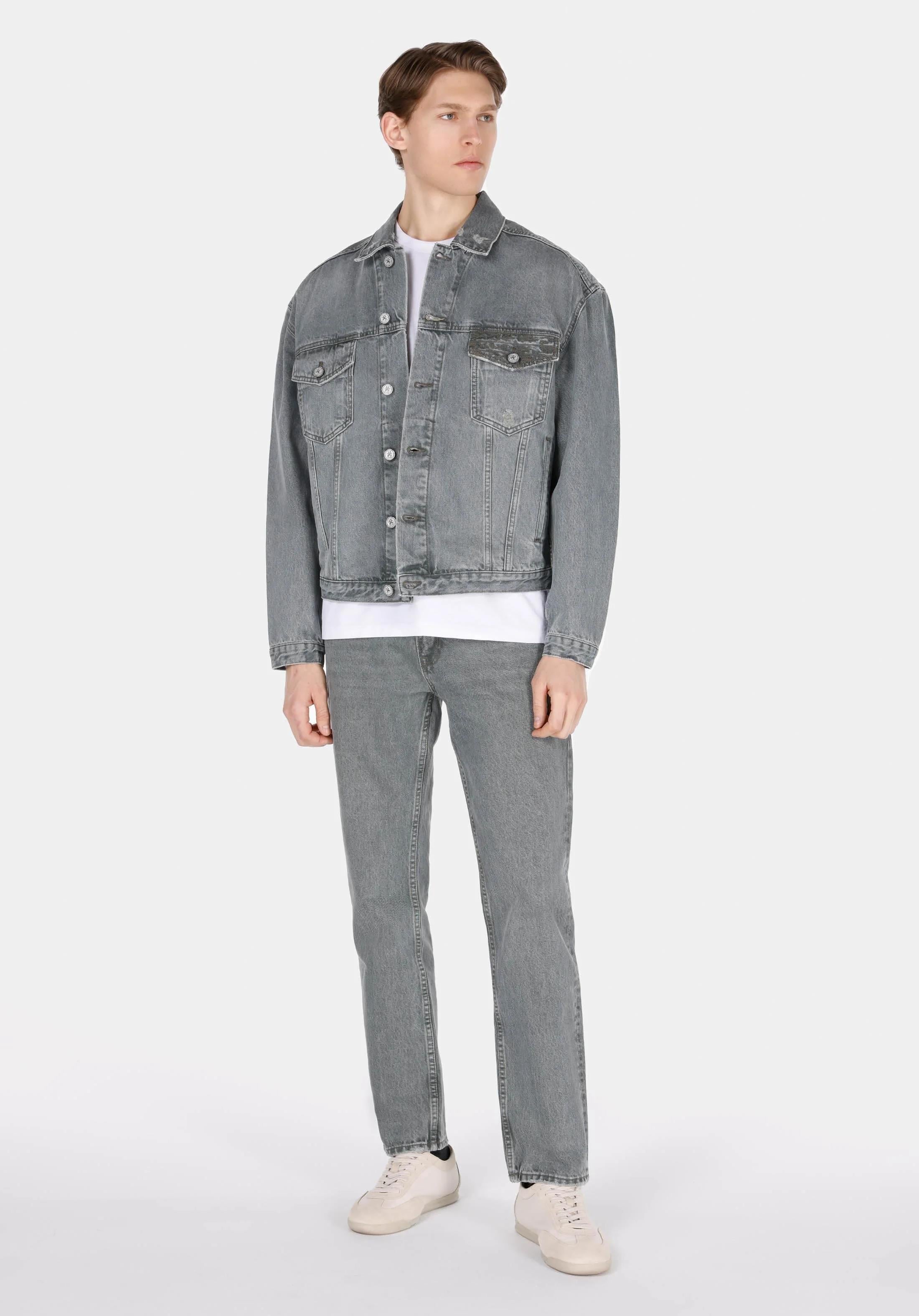 DENIM ERKEK CEKET Oversize Fit