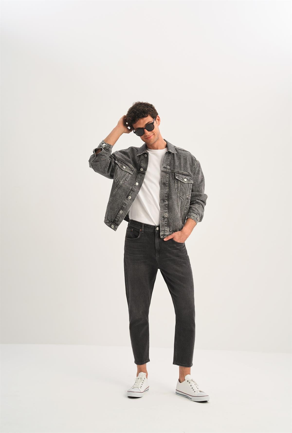 DENIM ERKEK CEKET Oversize Fit