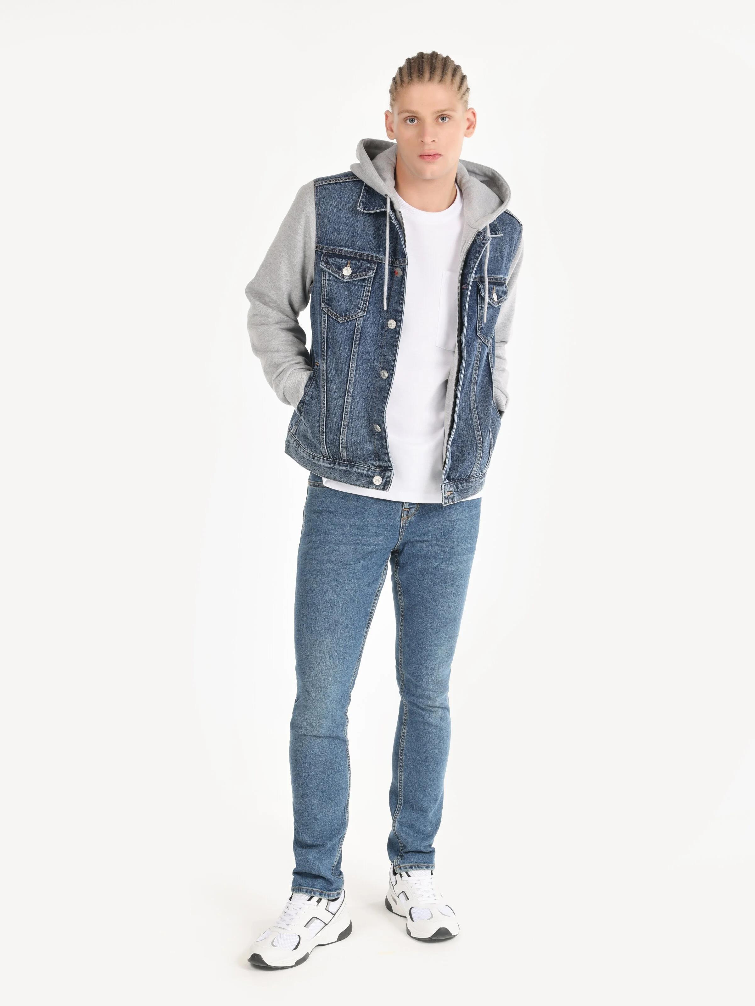 DENIM ERKEK CEKET Regular Fit