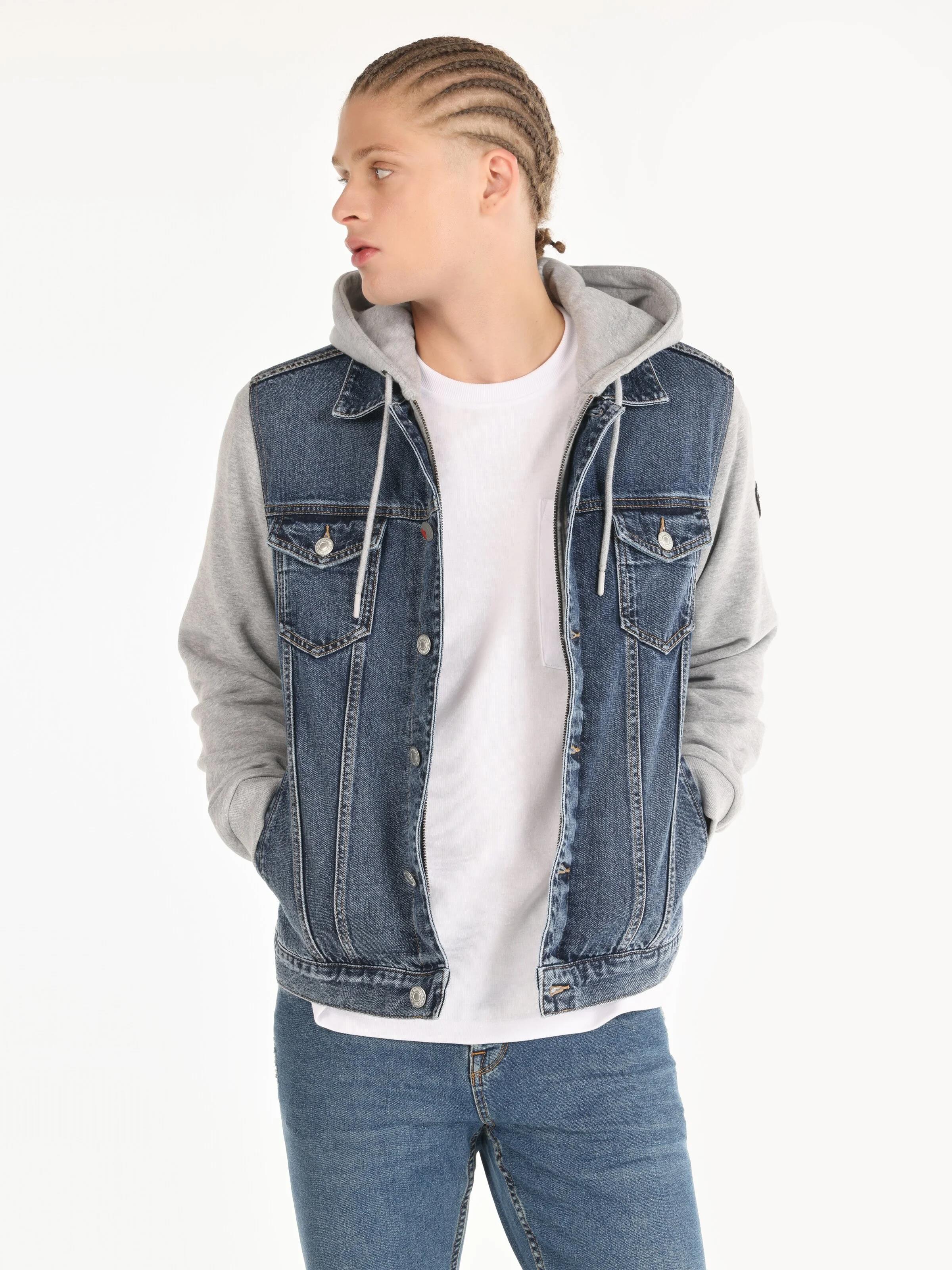 DENIM ERKEK CEKET Regular Fit