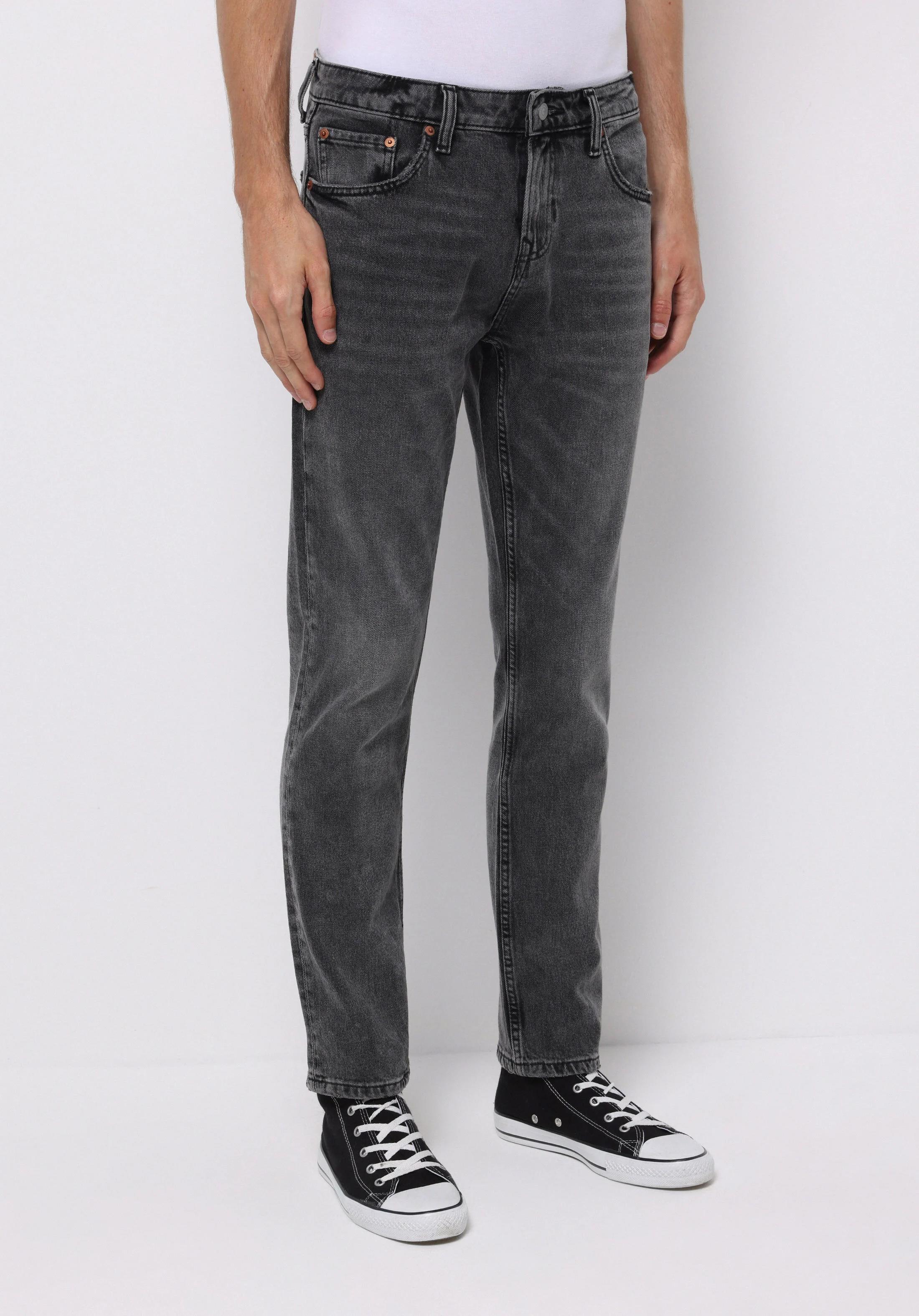 DENIM ERKEK JEAN PANTOLON 044 KARL Düşük Bel Düz Paça Straight Fit