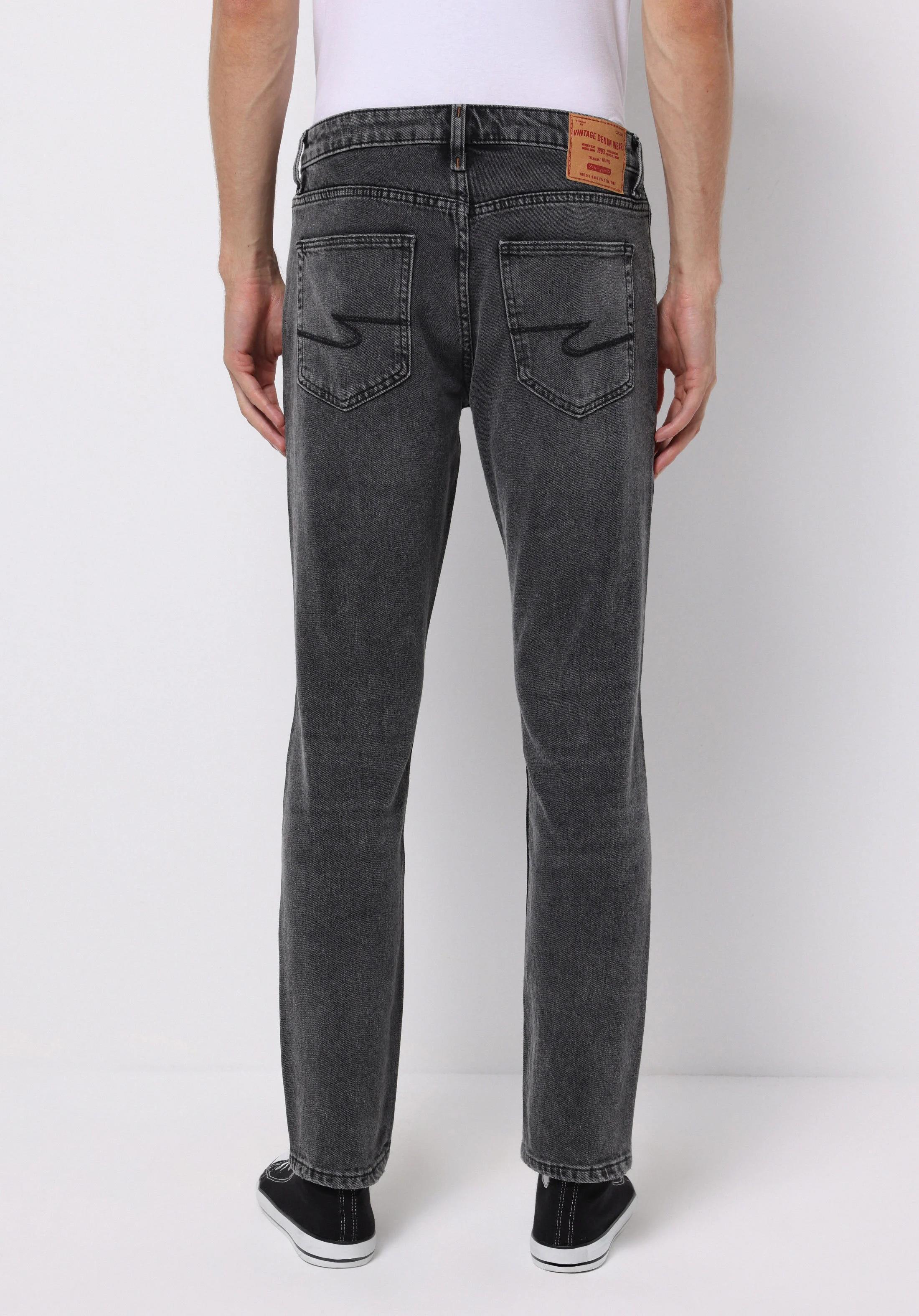 DENIM ERKEK JEAN PANTOLON 044 KARL Düşük Bel Düz Paça Straight Fit