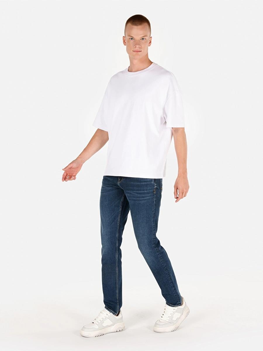DENIM ERKEK JEAN PANTOLON 044 KARL Straight Fit