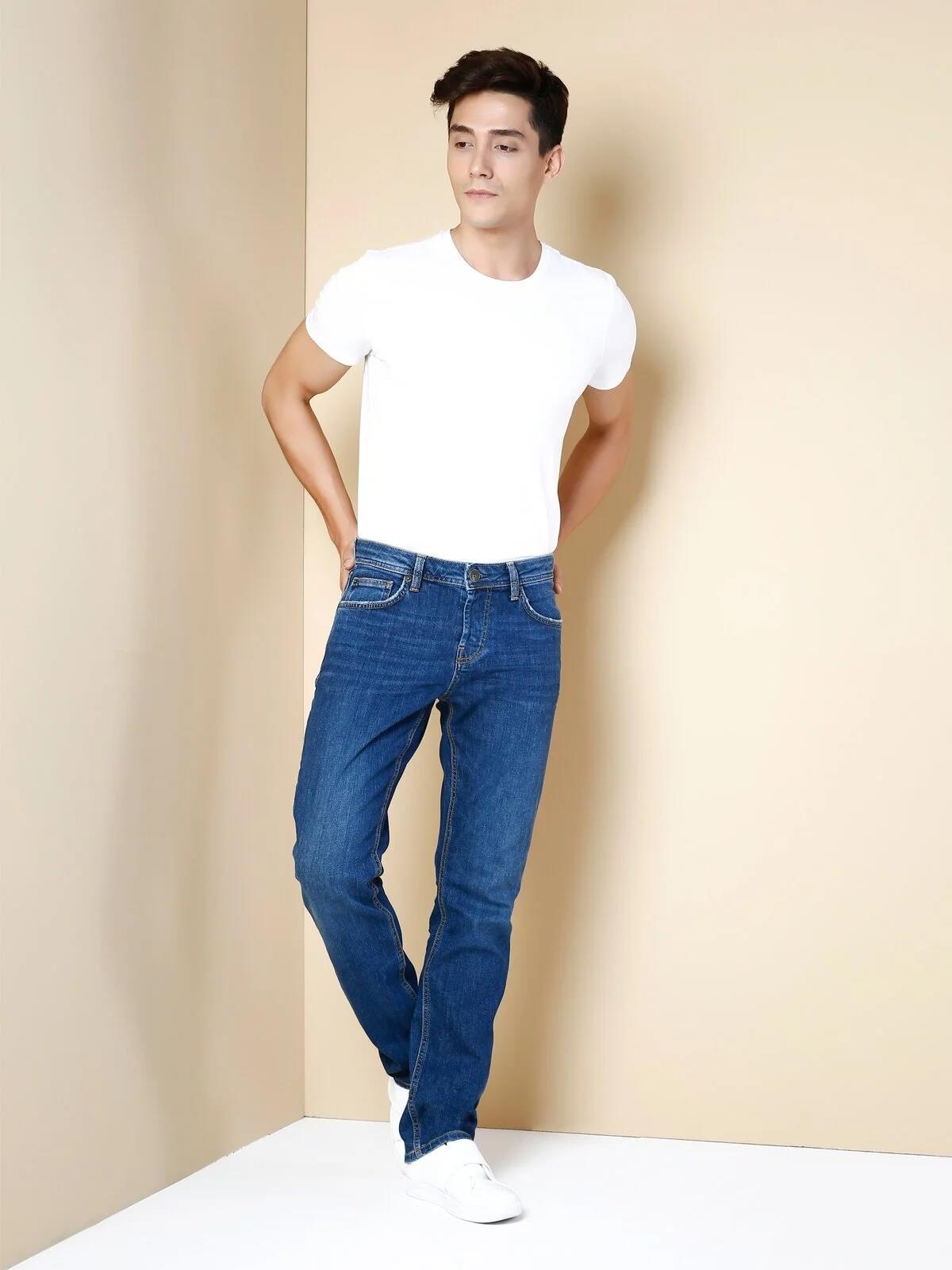 DENIM ERKEK JEAN PANTOLON 044 KARL Straight Fit