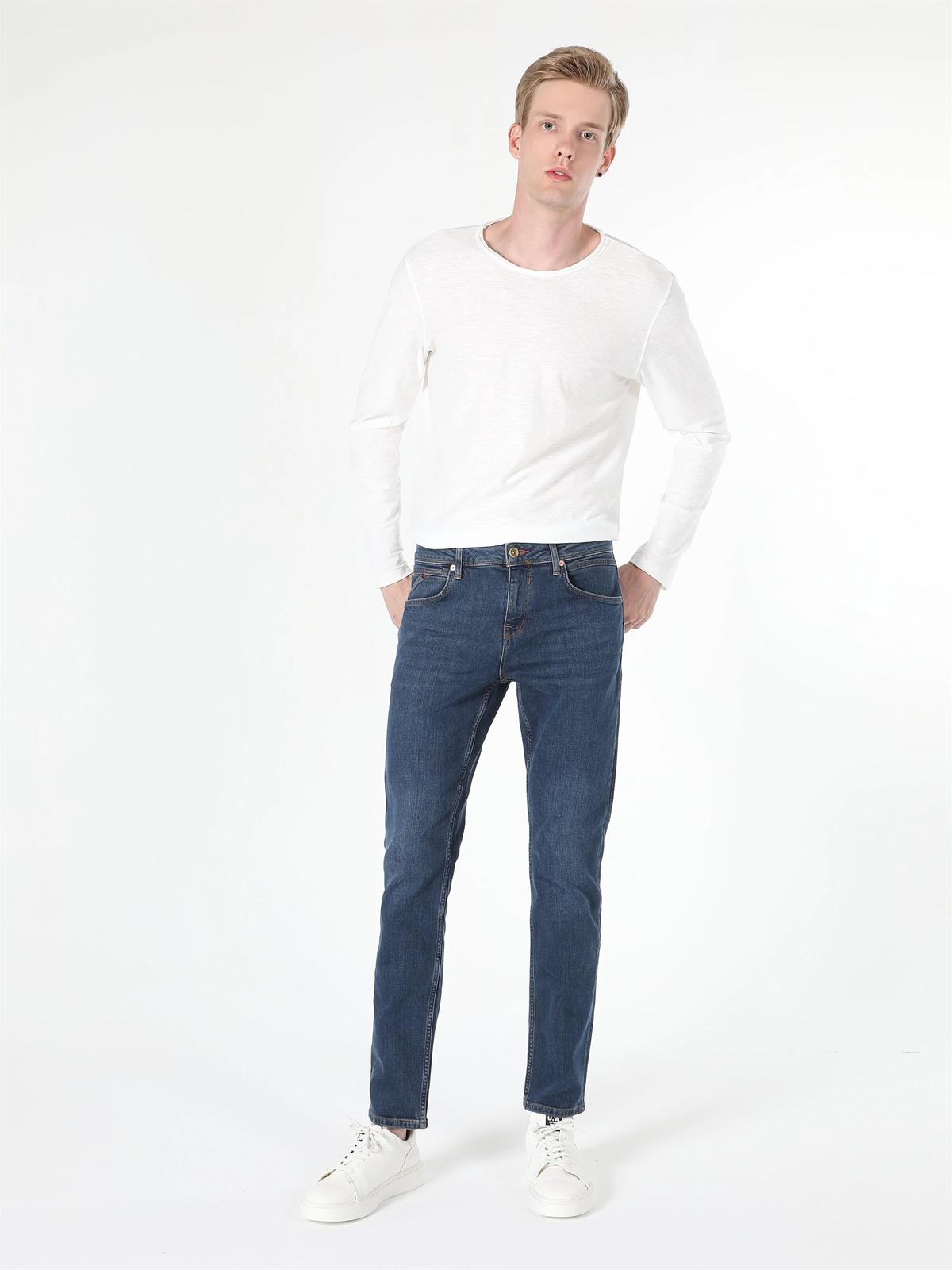 DENIM ERKEK JEAN PANTOLON 044 KARL Straight Fit