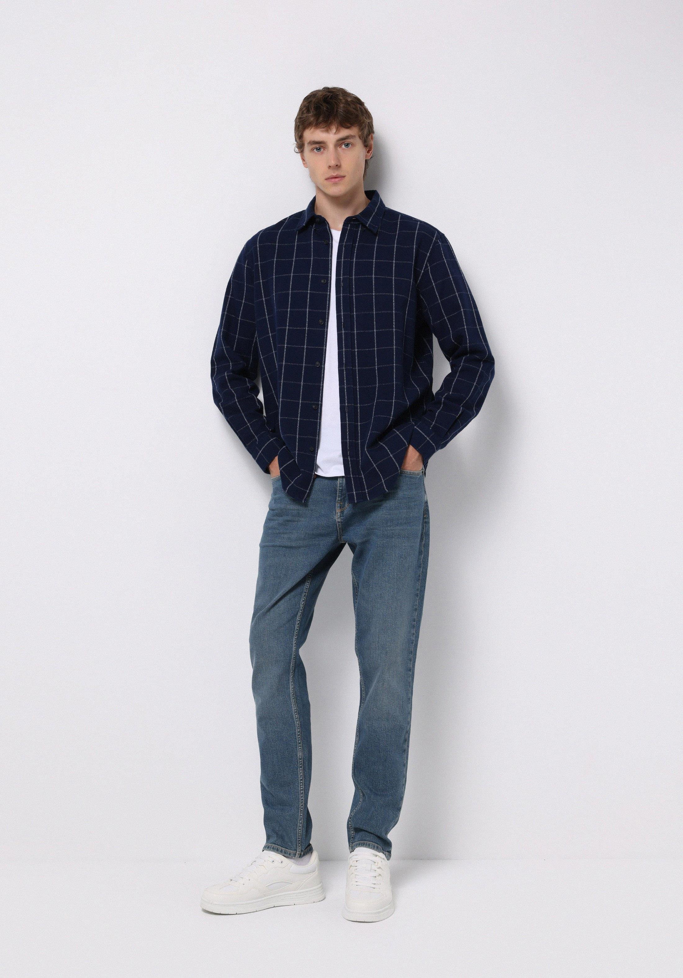 DENIM ERKEK JEAN PANTOLON 067 JACK Orta Bel Daralan Paça Regular Fit