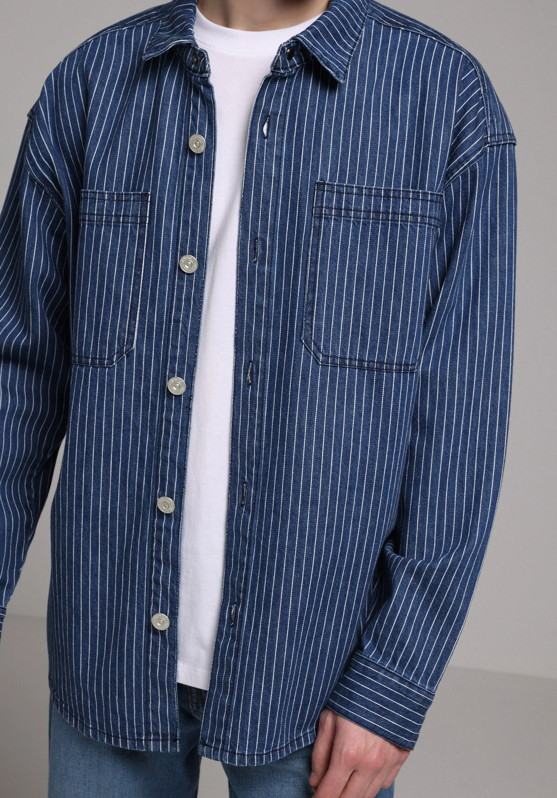 DENIM ERKEK SHACKET Oversize Fit