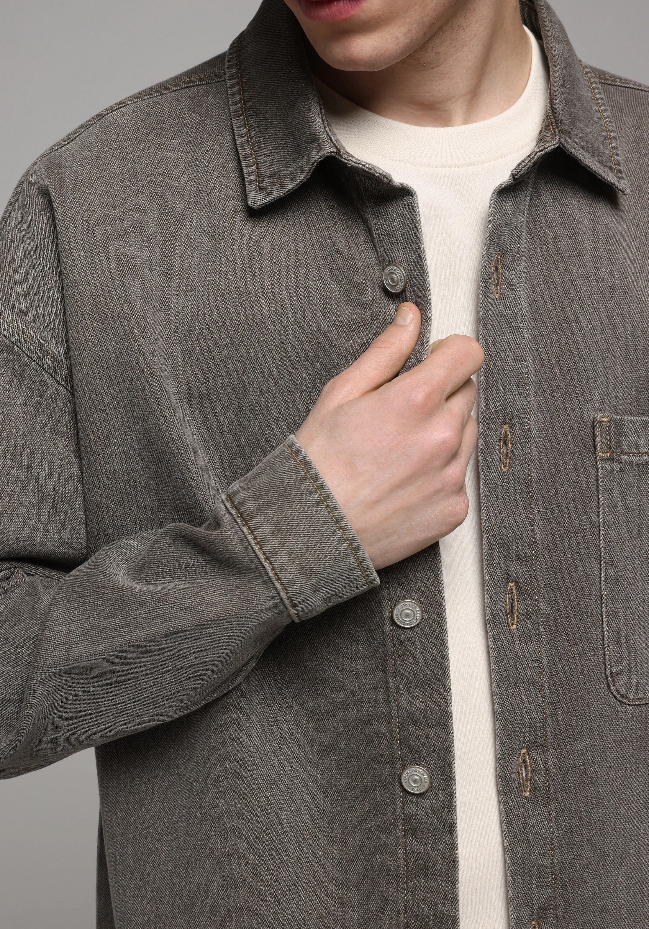 DENIM ERKEK SHACKET Regular Fit