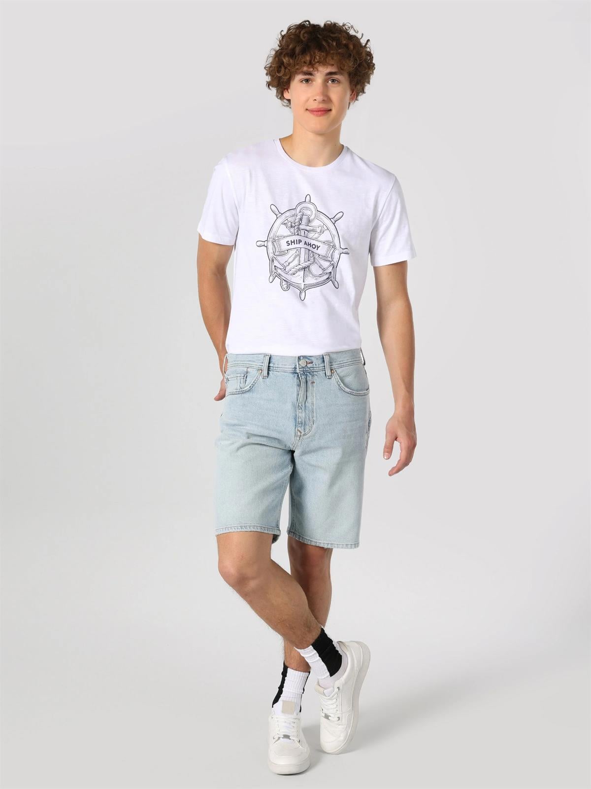 DENIM ERKEK ŞORT 045 DAVID Baggy Fit