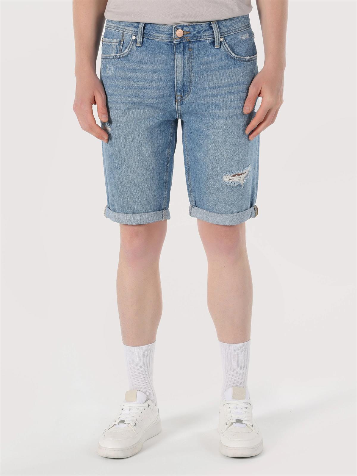 DENIM ERKEK ŞORT 045 DAVID Regular Fit