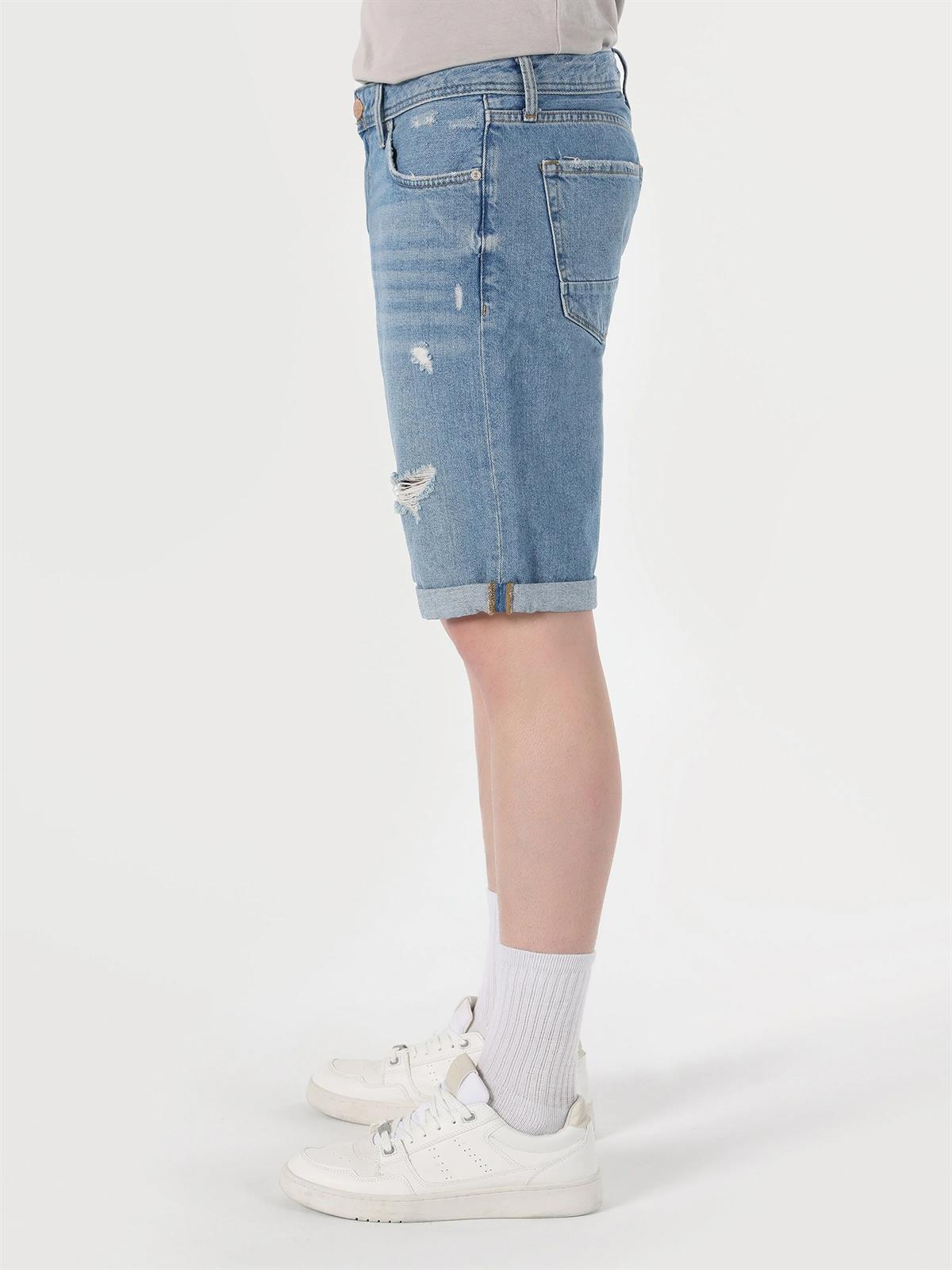 DENIM ERKEK ŞORT 045 DAVID Regular Fit