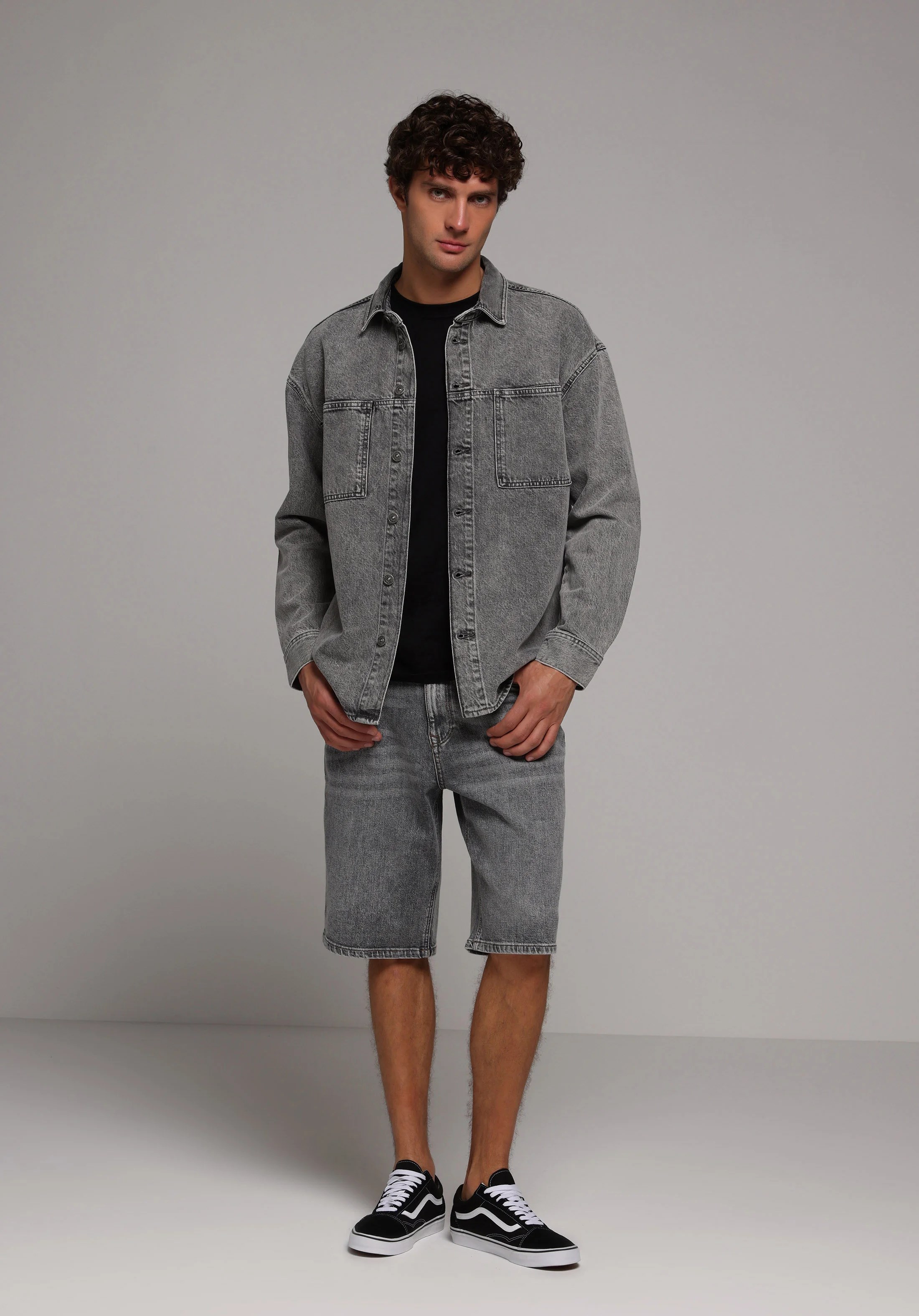 DENIM ERKEK ŞORT Loose Fit