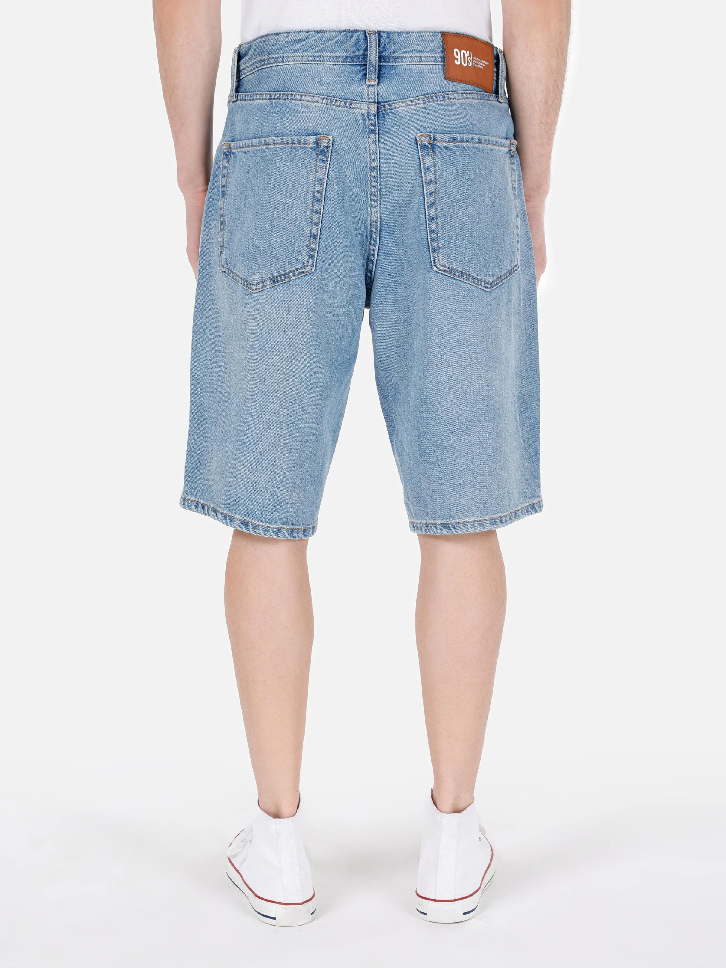 DENIM ERKEK ŞORT Loose Fit