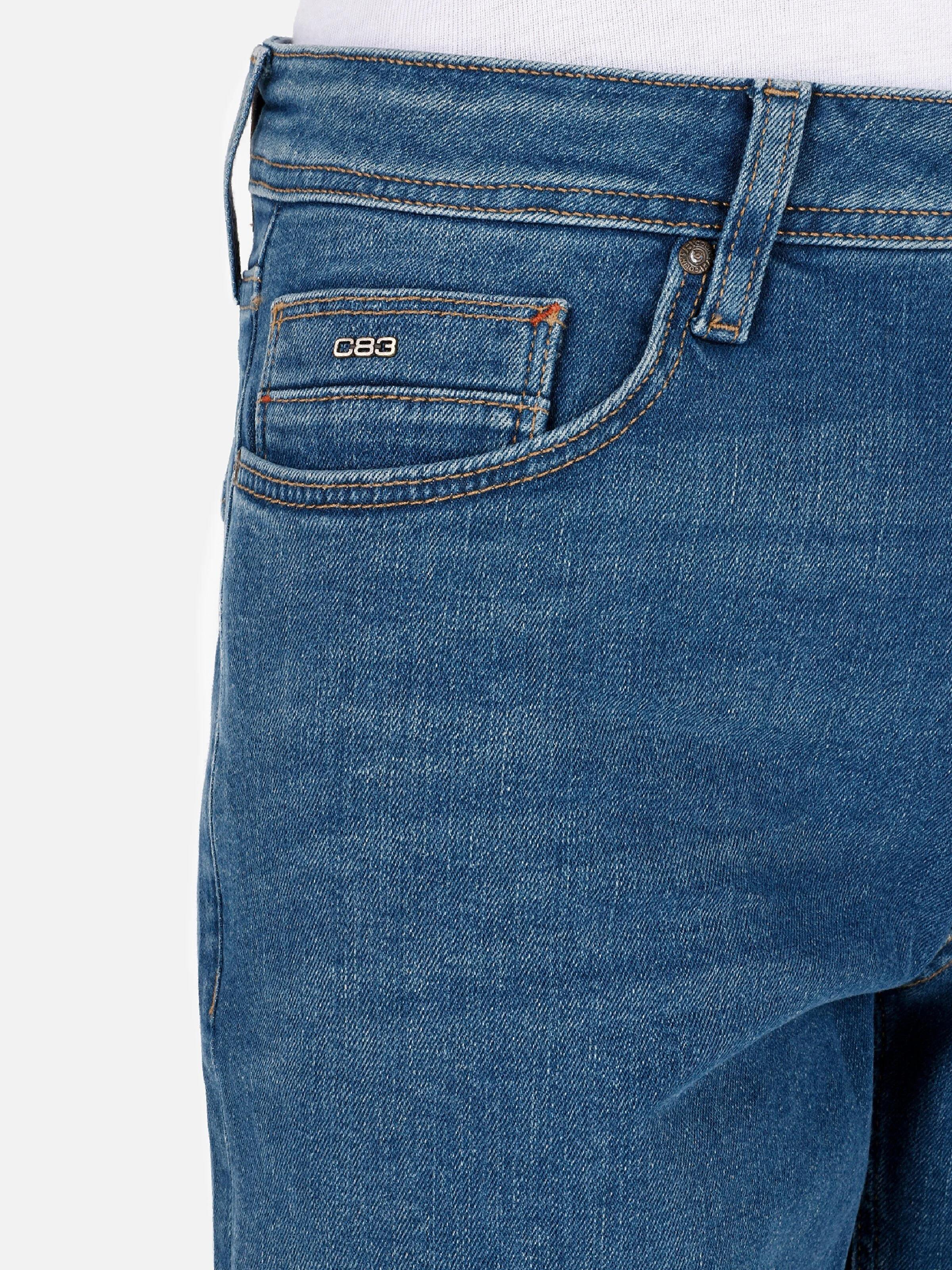 DENIM ERKEK ŞORT Straight Fit