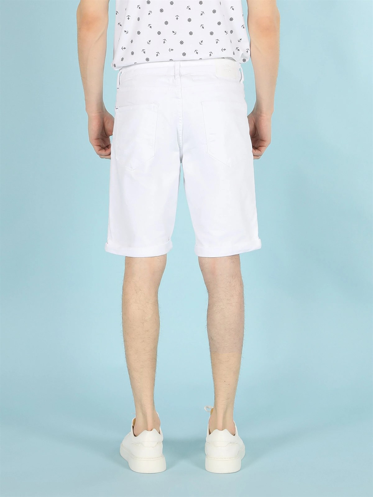 DENIM ERKEK ŞORT Straight Fit