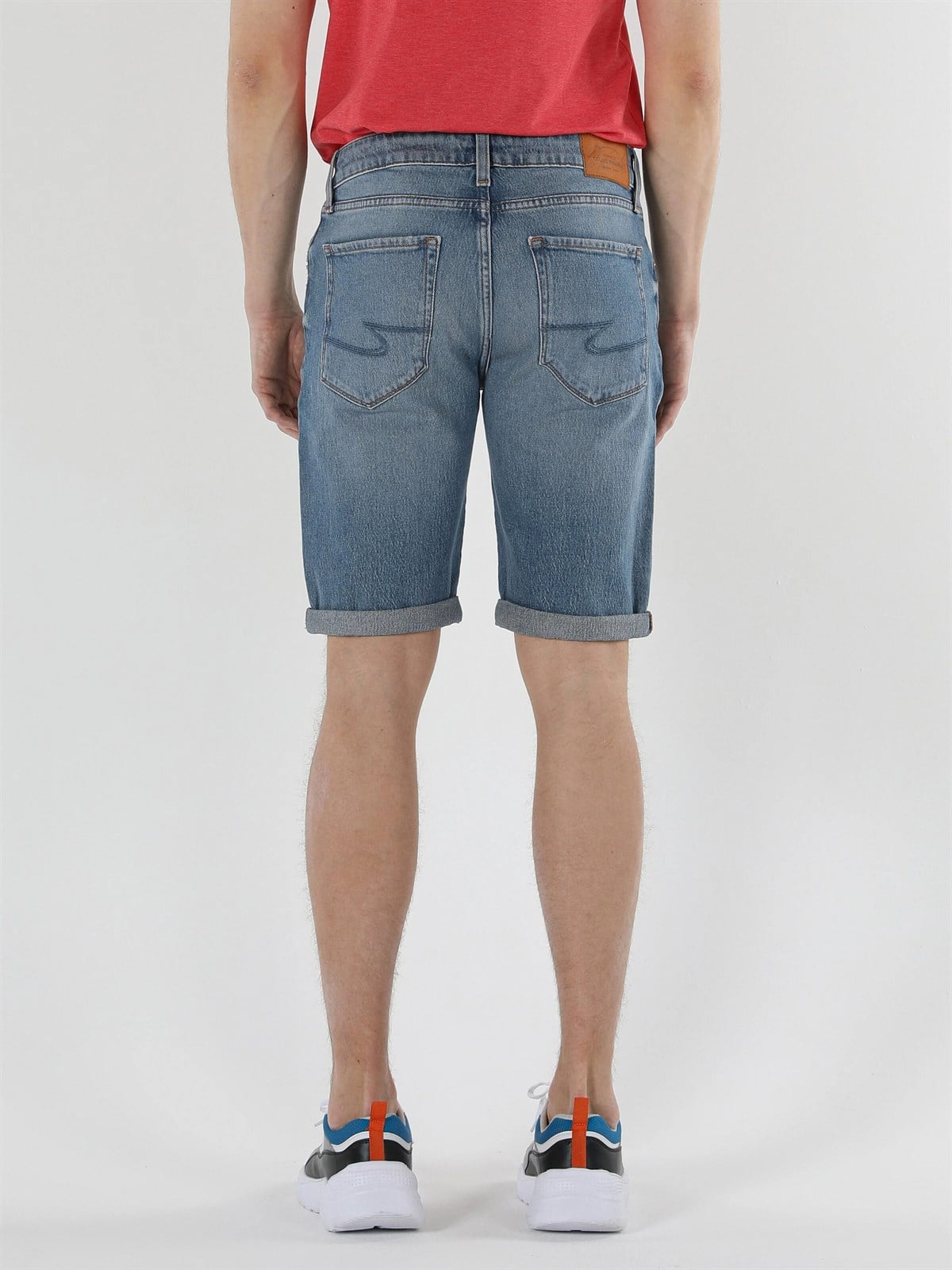 DENIM ERKEK ŞORT Straight Fit
