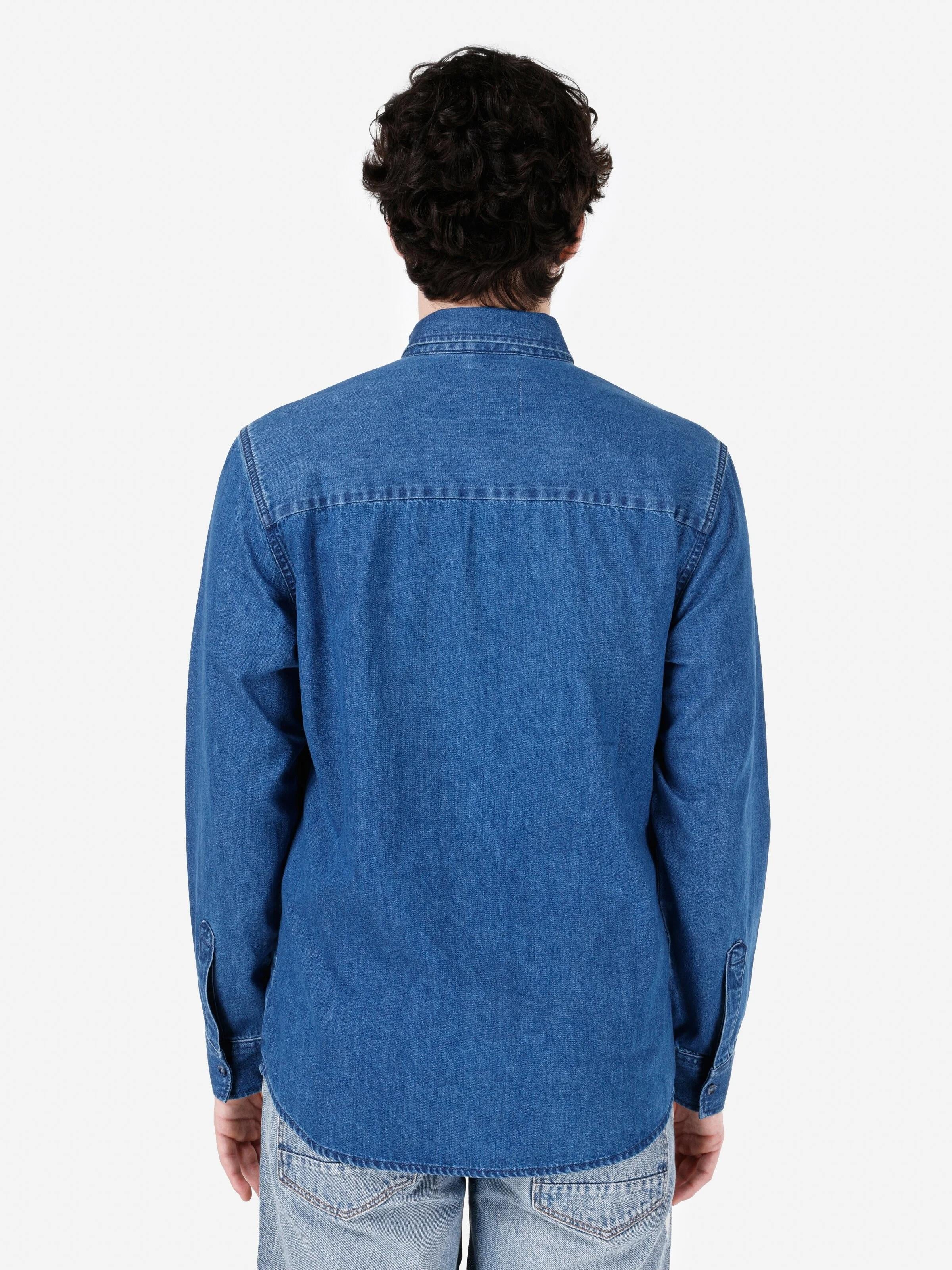 DENIM ERKEK UZUN KOL GÖMLEK Regular Fit