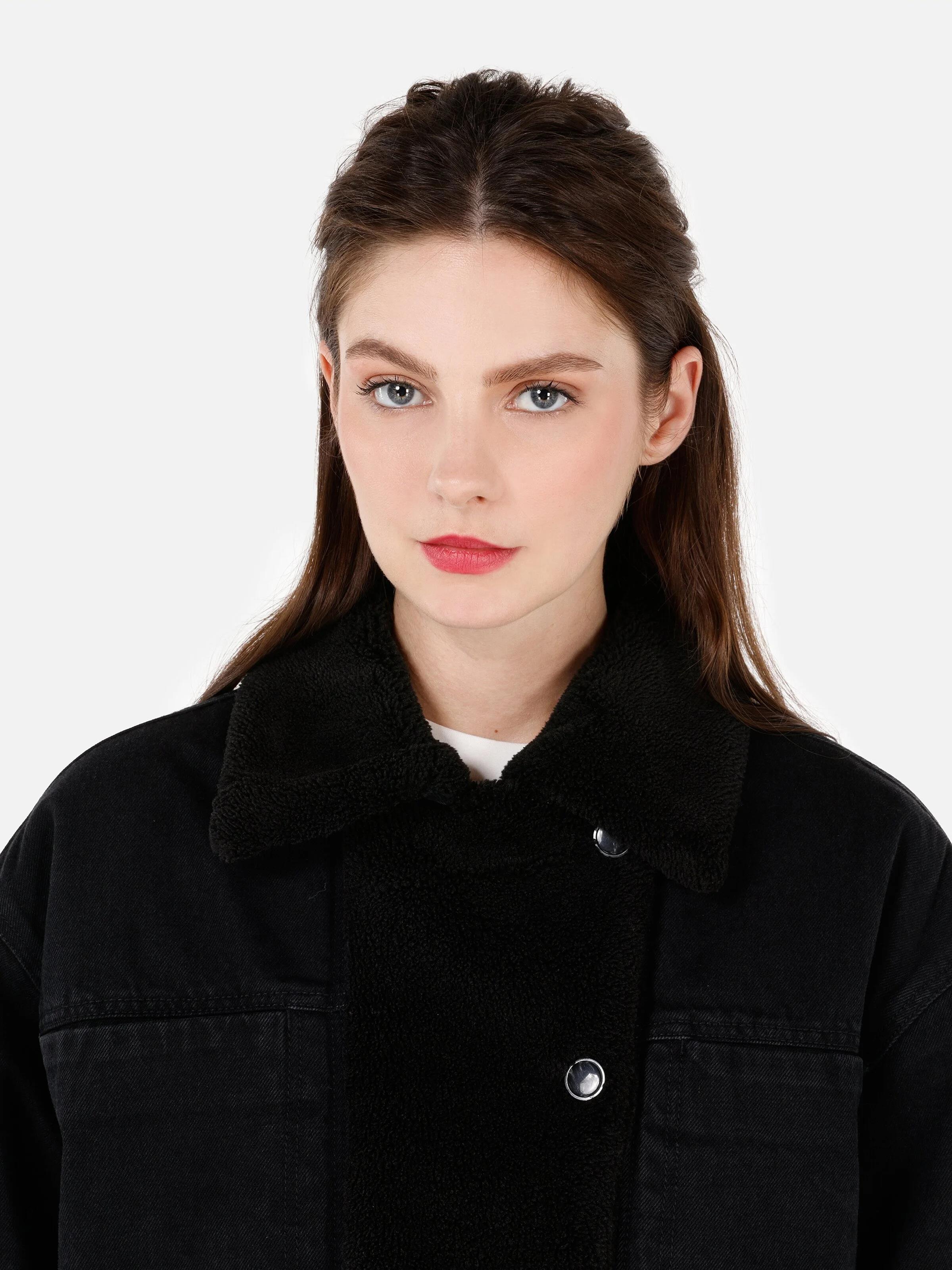 DENIM KADIN CEKET Regular Fit