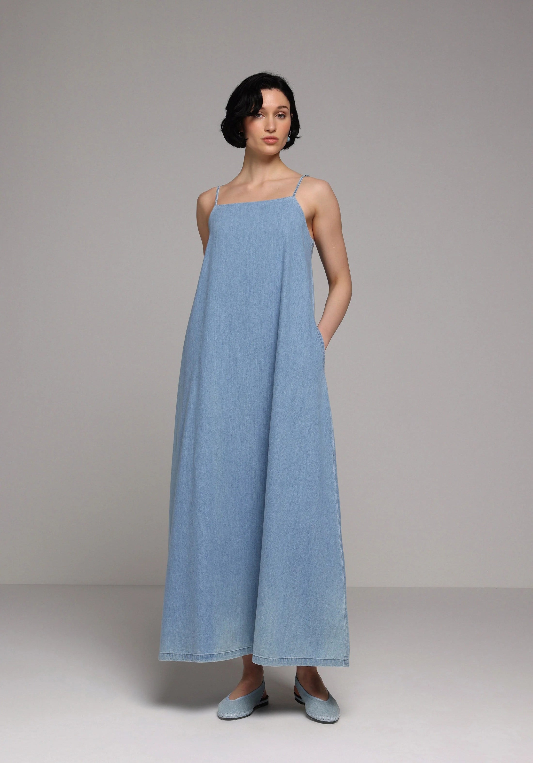 DENIM KADIN ELBISE Regular Fit